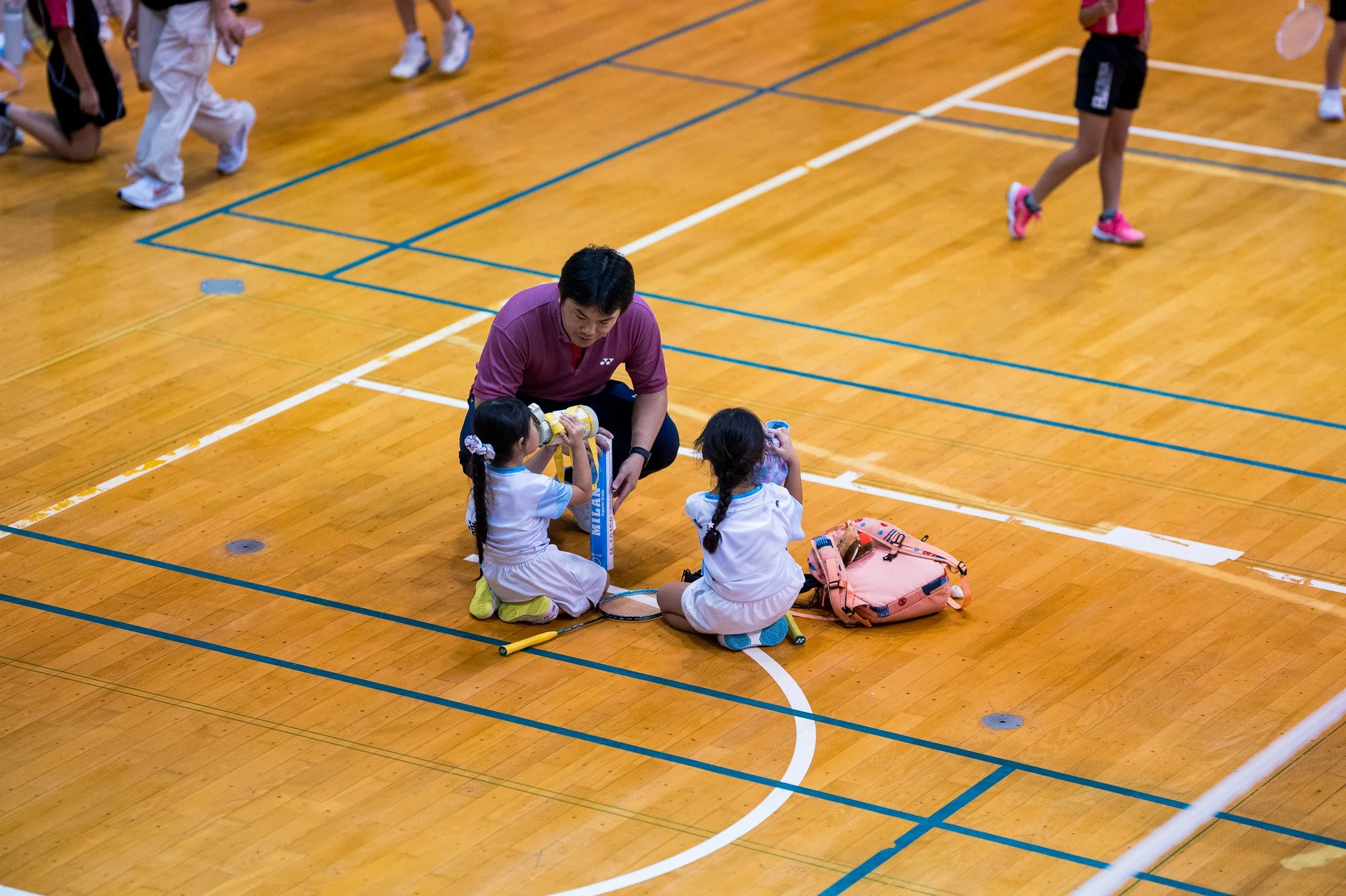 山形県鶴岡市三川町バドミントン小学生鶴岡六学区バドミントンスポーツ少年団三川バドミントンスポーツ少年団BC鶴岡-2