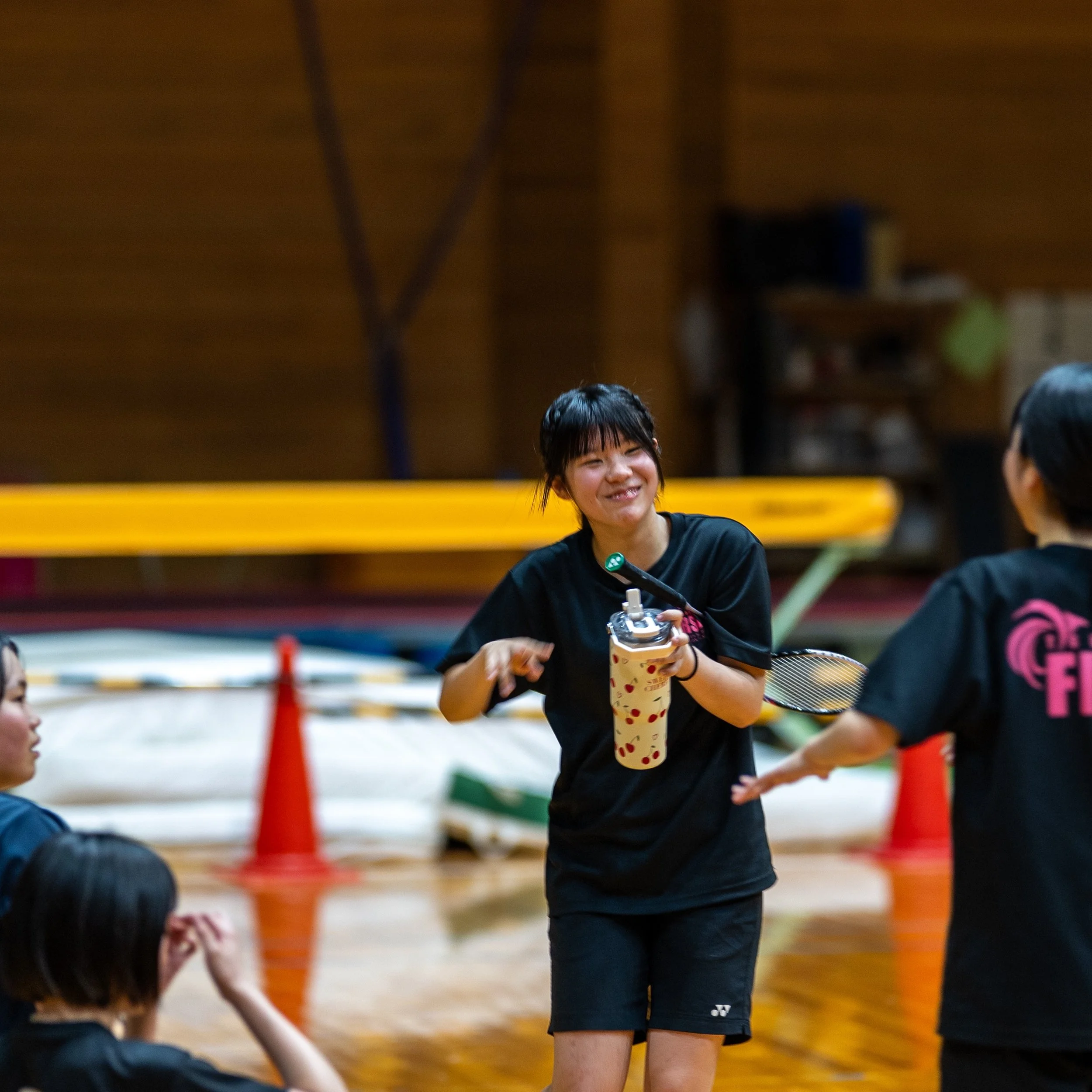 BC鶴岡 練習snap アスリートコース #bc鶴岡 #鶴岡六学区バドミントンスポーツ少年団 #そろそろ暑い #アイスたべたい #練習は裏切らない