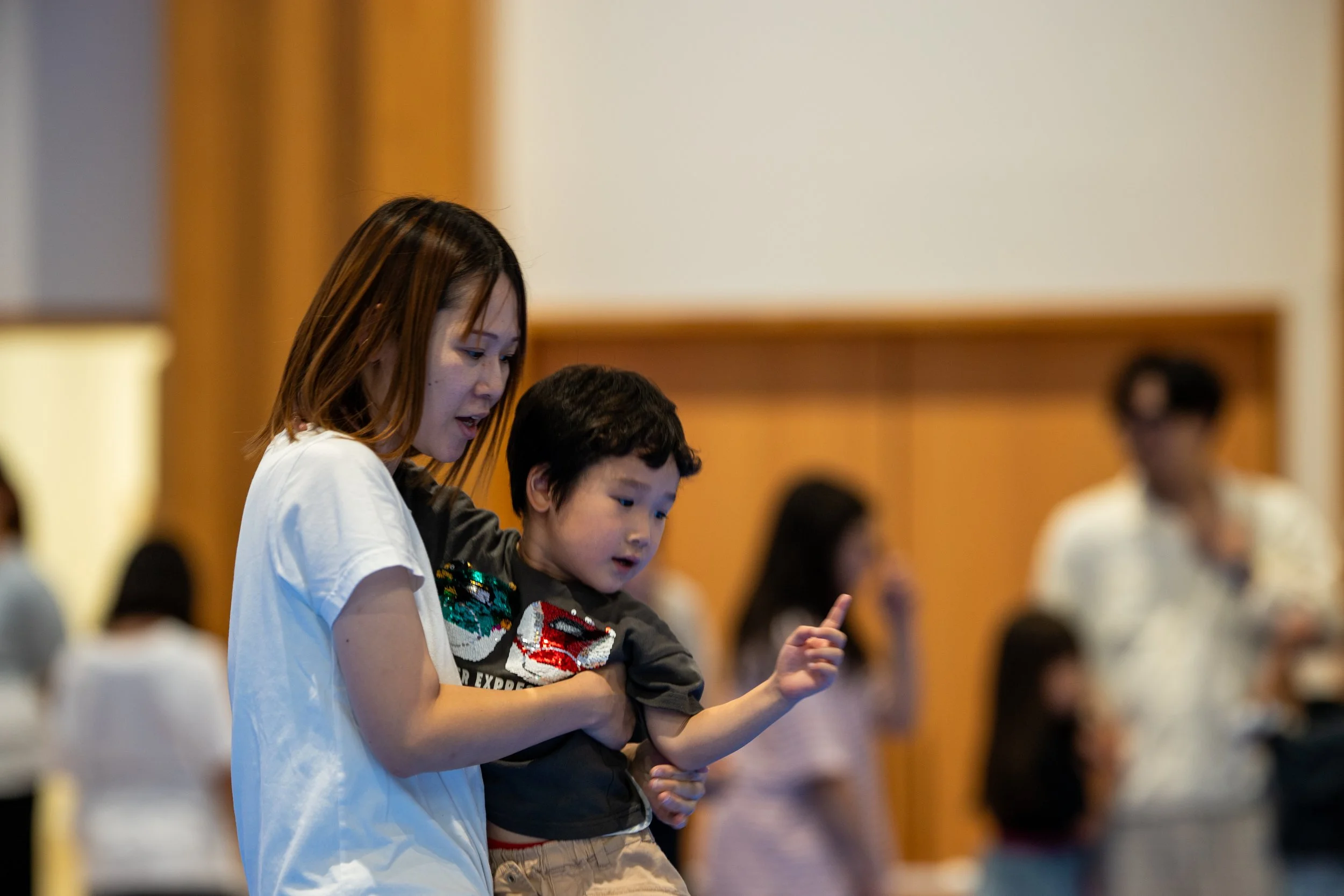親子と楽しむ鶴岡六学区バドミントンスポーツ少年団-1
