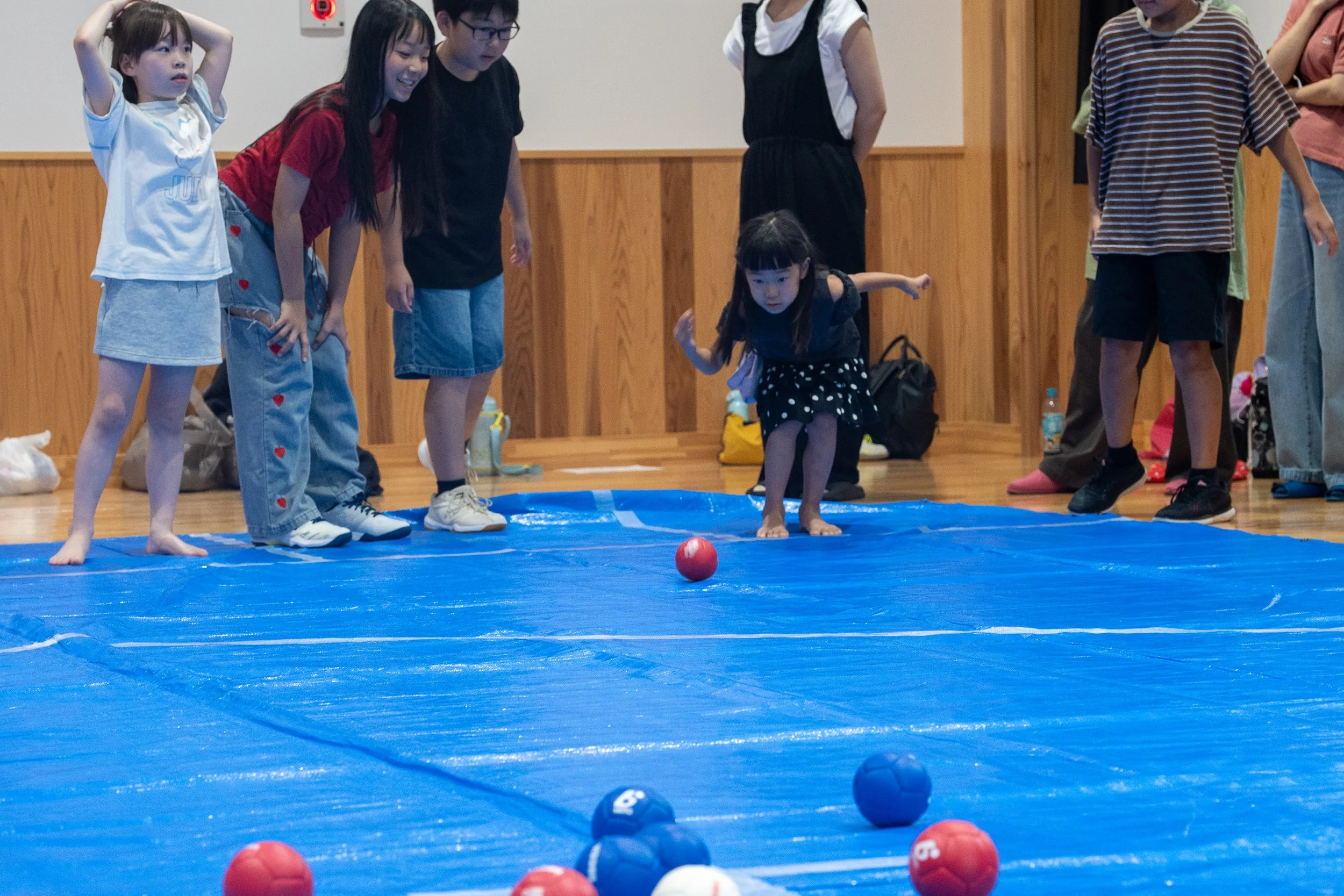 親子と楽しむ鶴岡六学区バドミントンスポーツ少年団-10