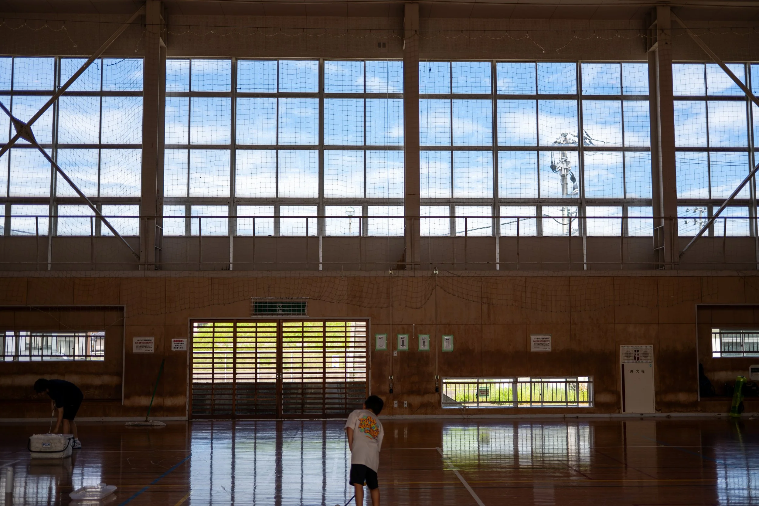 静かな朝