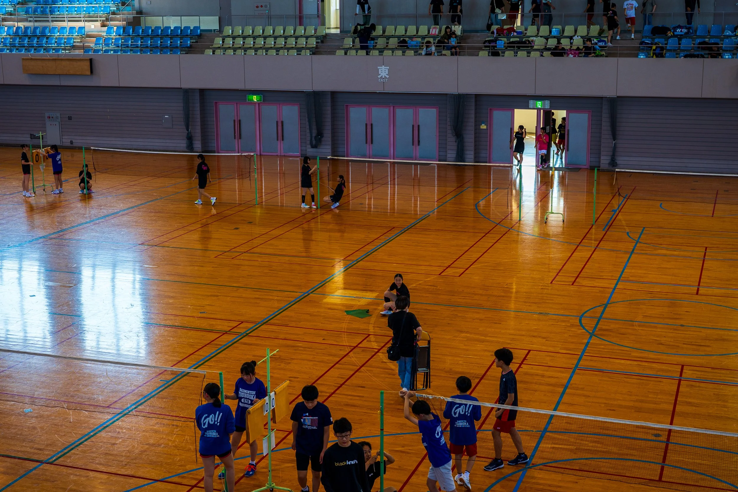 鶴岡第五中学校様とのバドミントン練習会レポート｜山形県鶴岡市のBC鶴岡-4