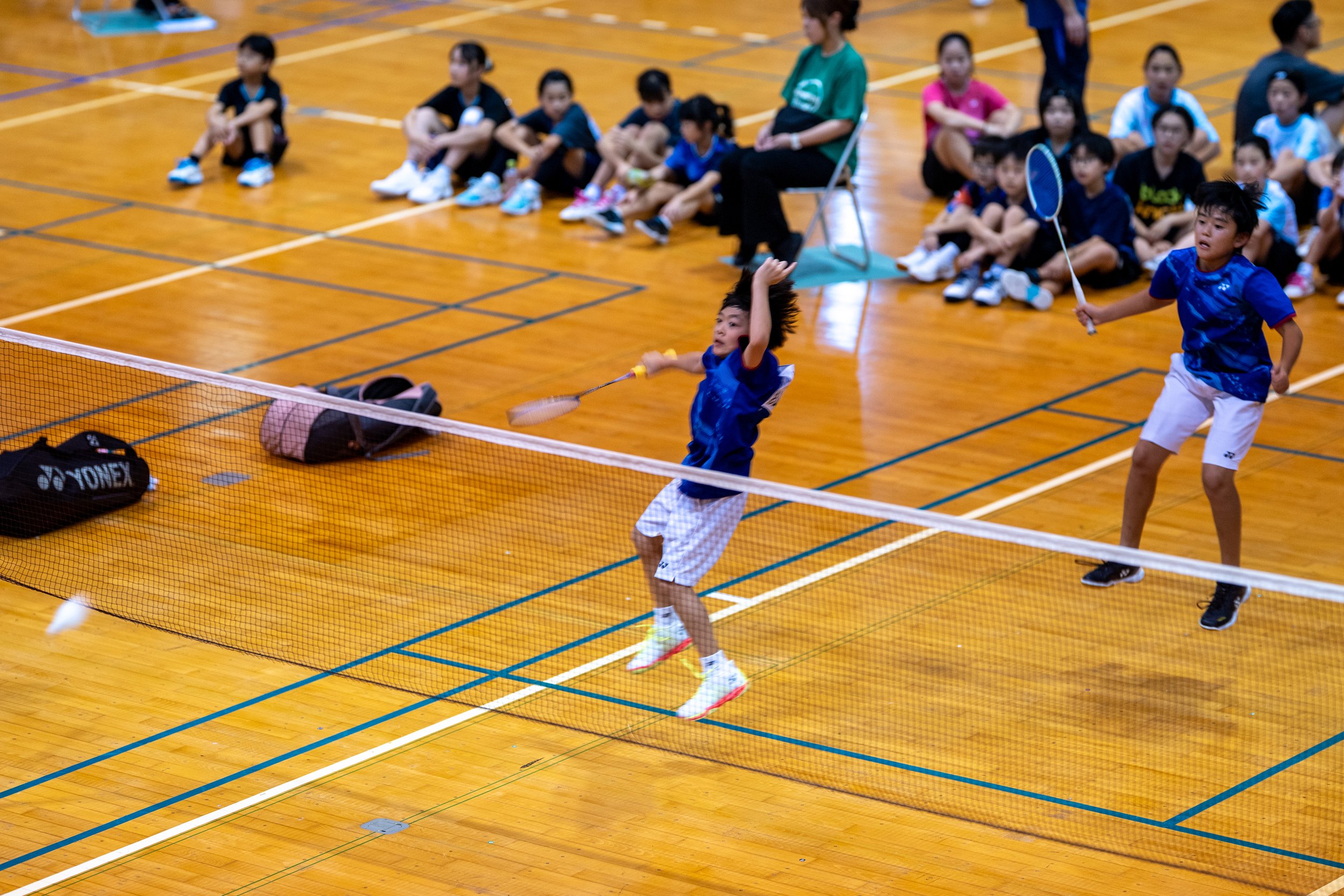 山形県鶴岡市三川町バドミントン小学生鶴岡六学区バドミントンスポーツ少年団三川バドミントンスポーツ少年団BC鶴岡-1