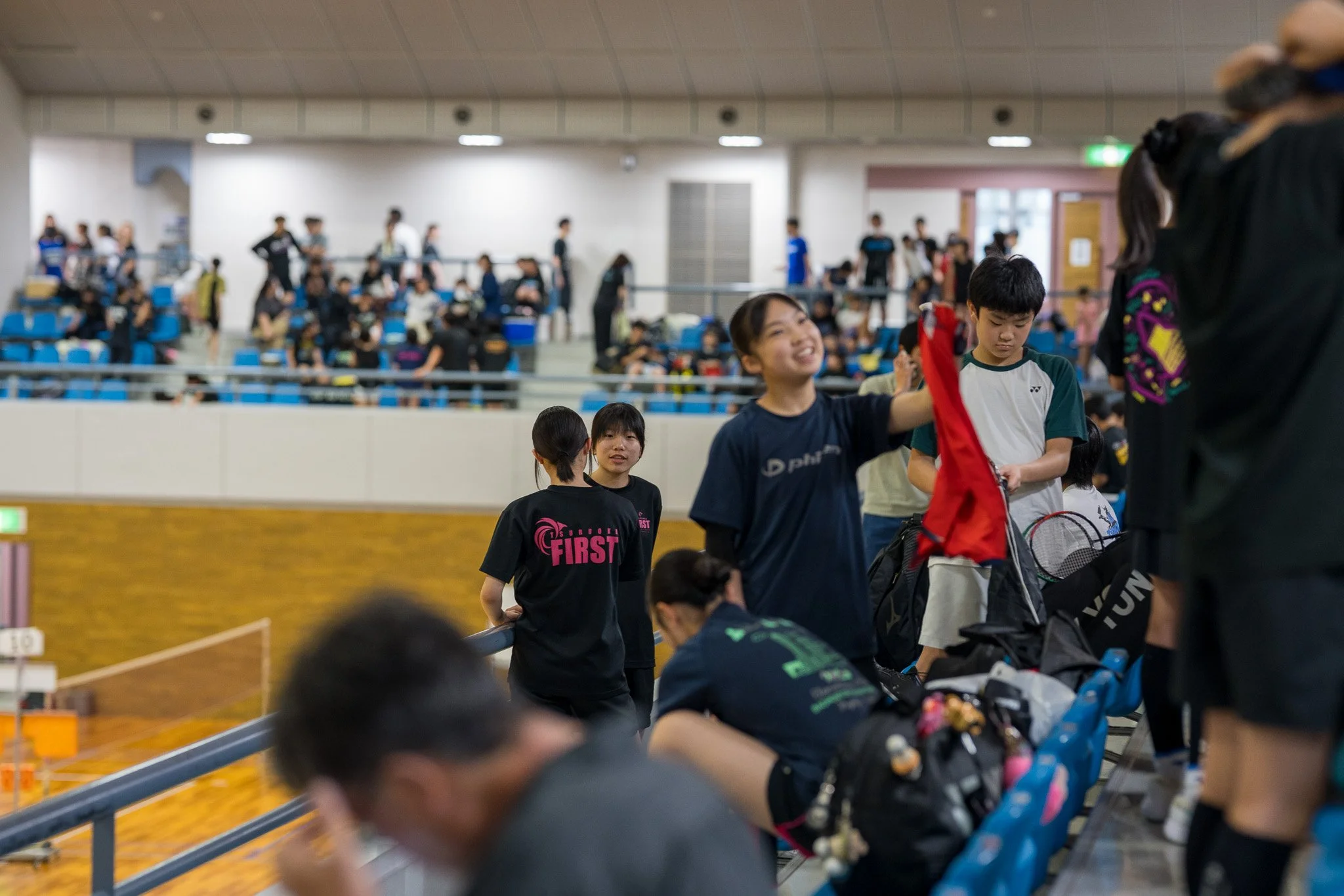 山形県鶴岡市ジュニアバドミントンクラブ南三陸町練習試合燕沢ジュニア様県総体にむけて