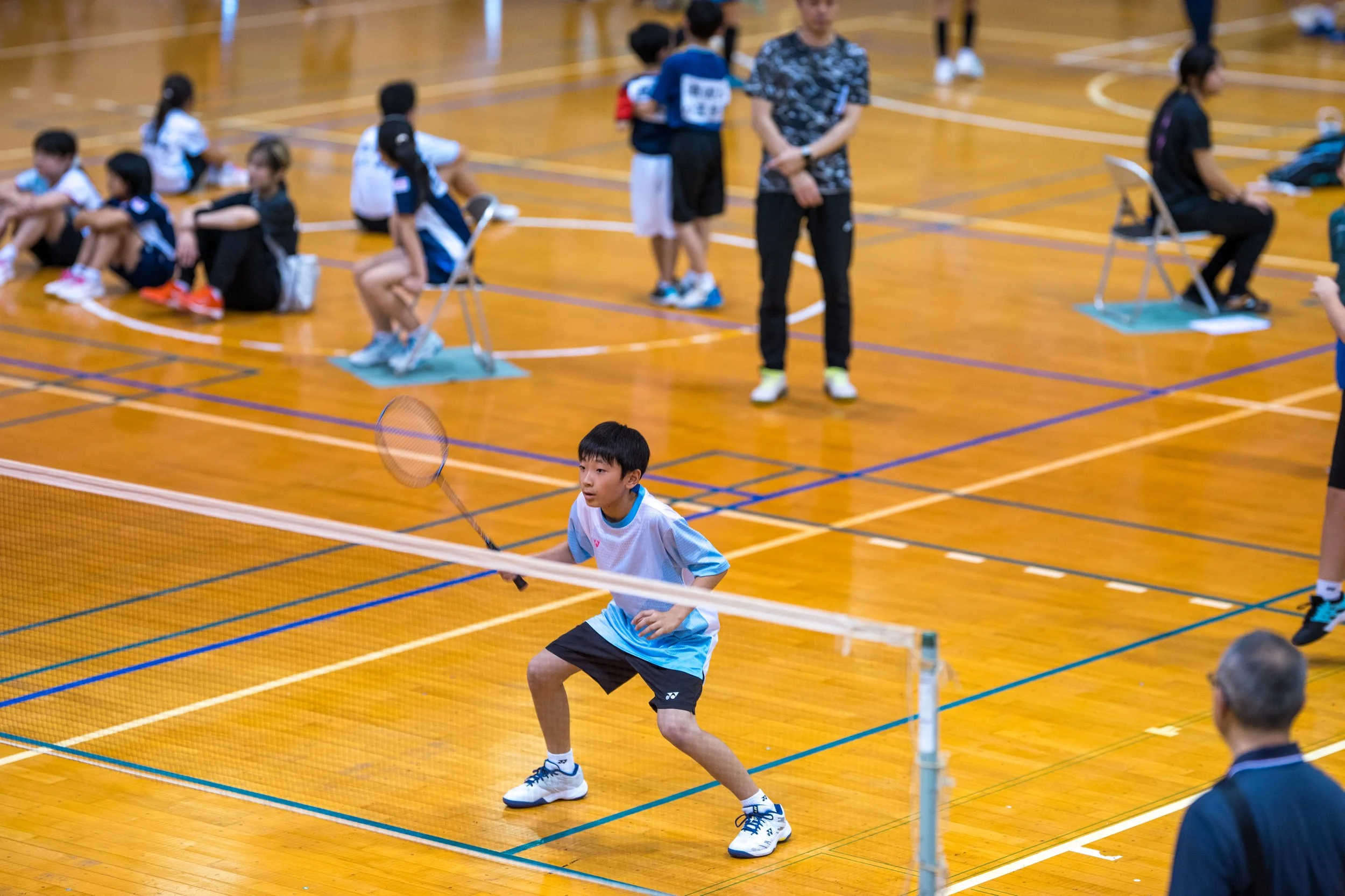 山形県鶴岡市三川町バドミントン小学生鶴岡六学区バドミントンスポーツ少年団三川バドミントンスポーツ少年団BC鶴岡-7