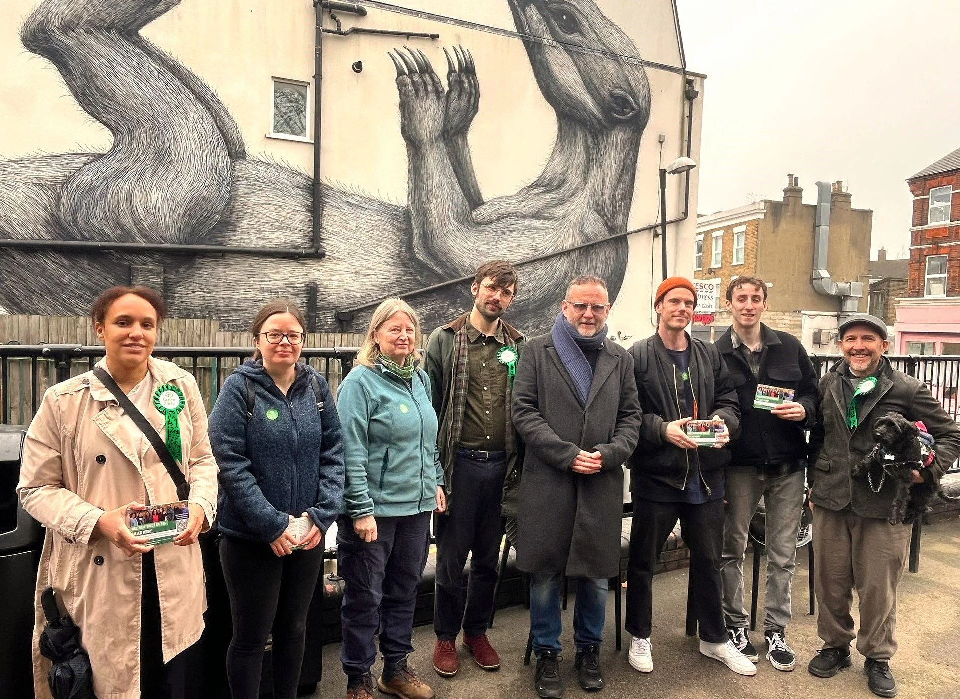 High Street Greens canvassing: AM