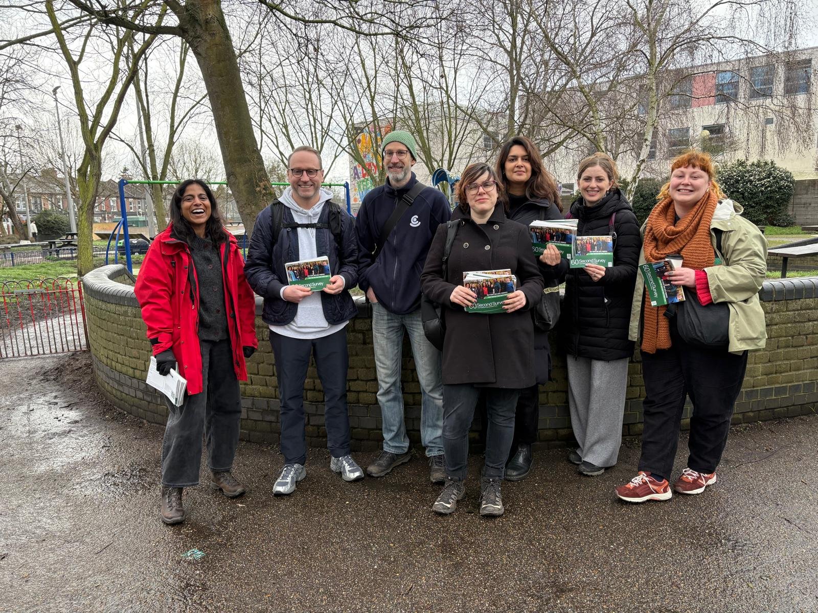 Cann Hall Greens canvassing