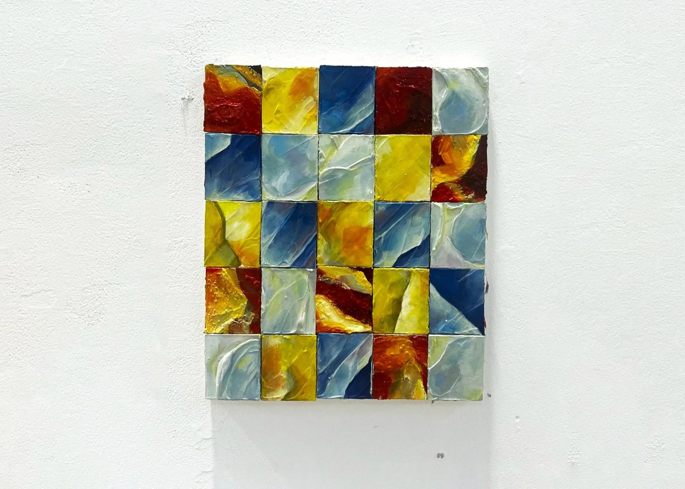 Cube Experiment, mixed media, 21 x 29cm, 2026