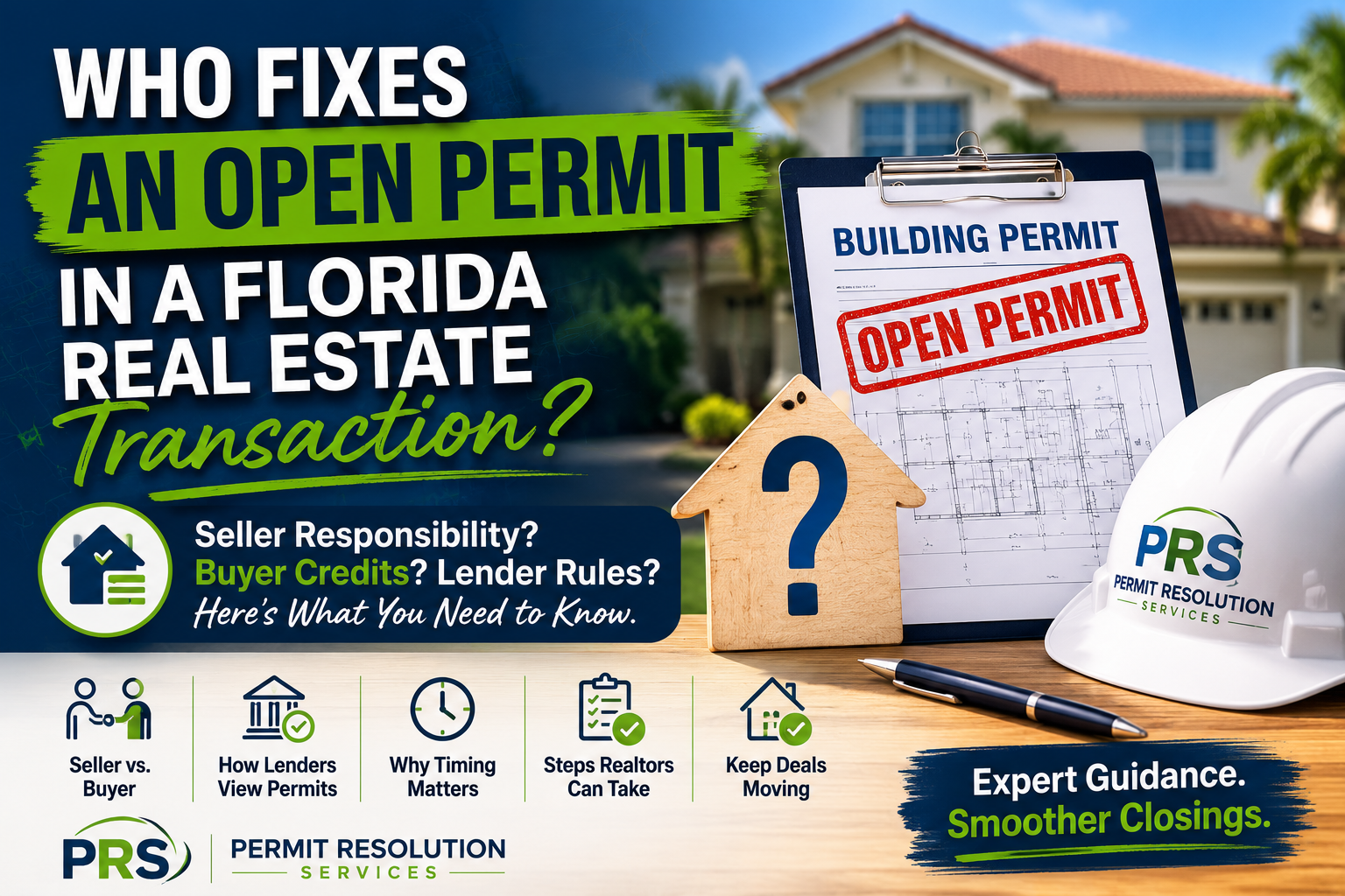 Who Fixes an Open Permit in a Florida Real Estate Transaction?