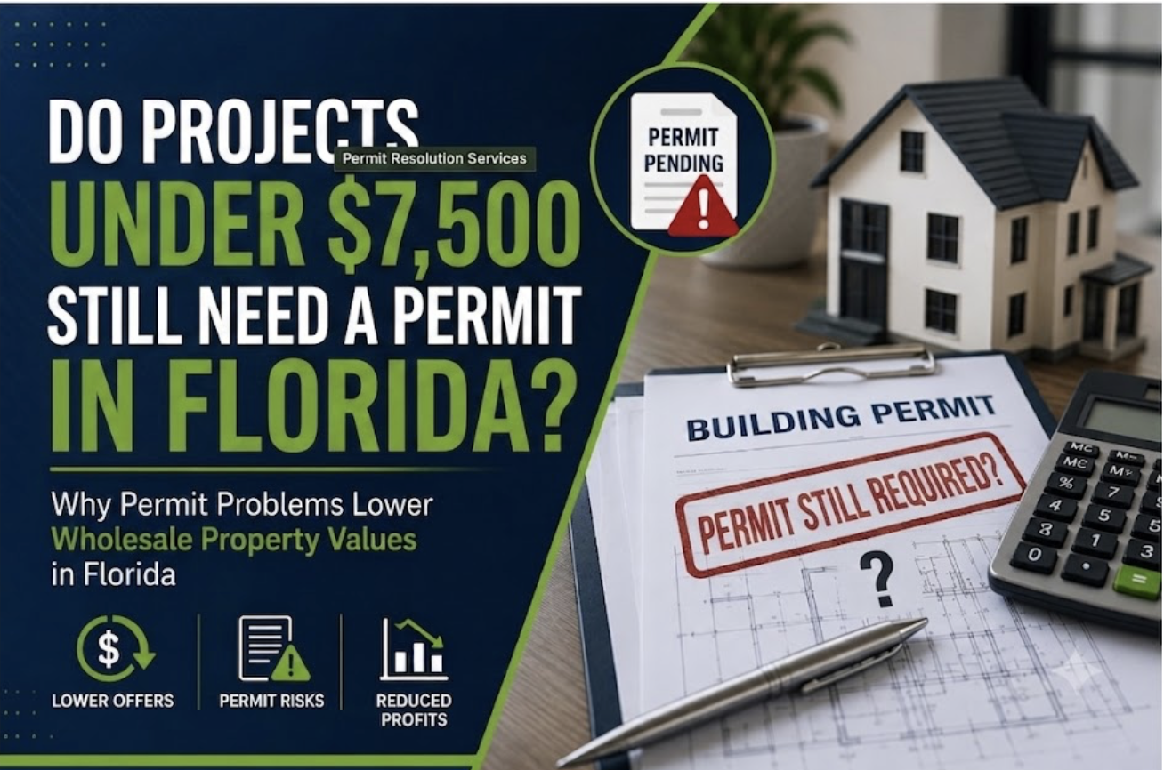 Do Projects Under $7,500 Still Need a Permit in Florida?