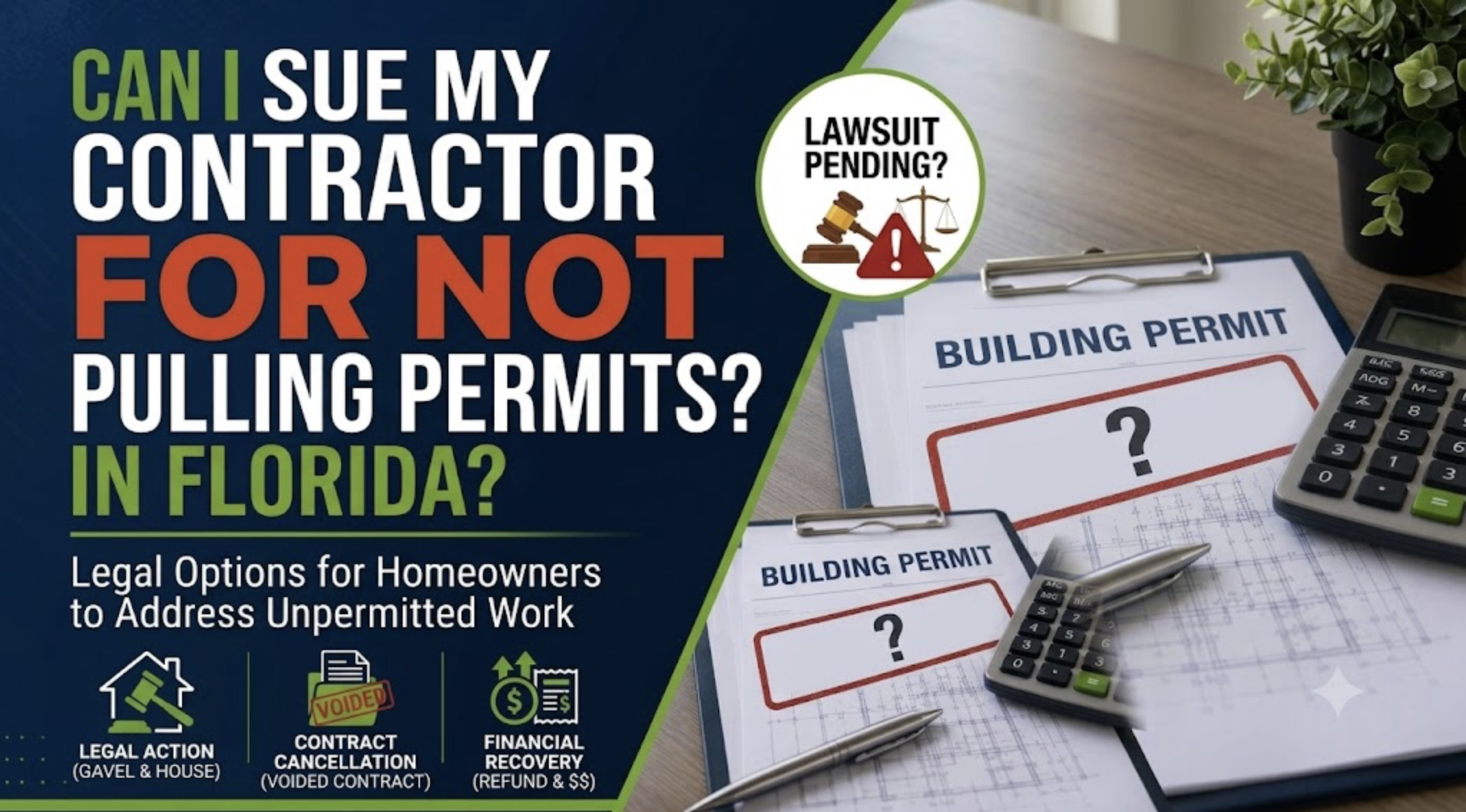 Can I Sue My Contractor for Not Pulling Permits?