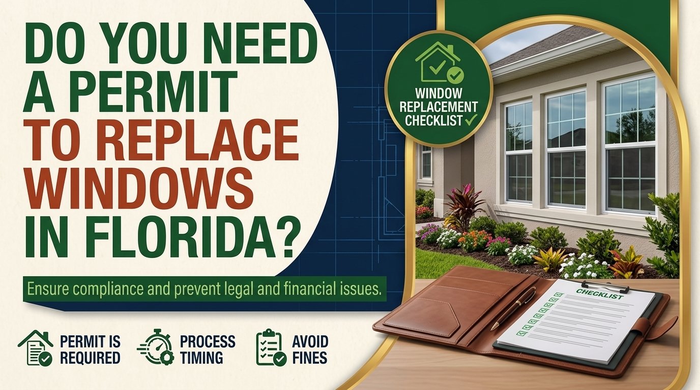 Do You Need a Permit to Replace Windows in Florida?