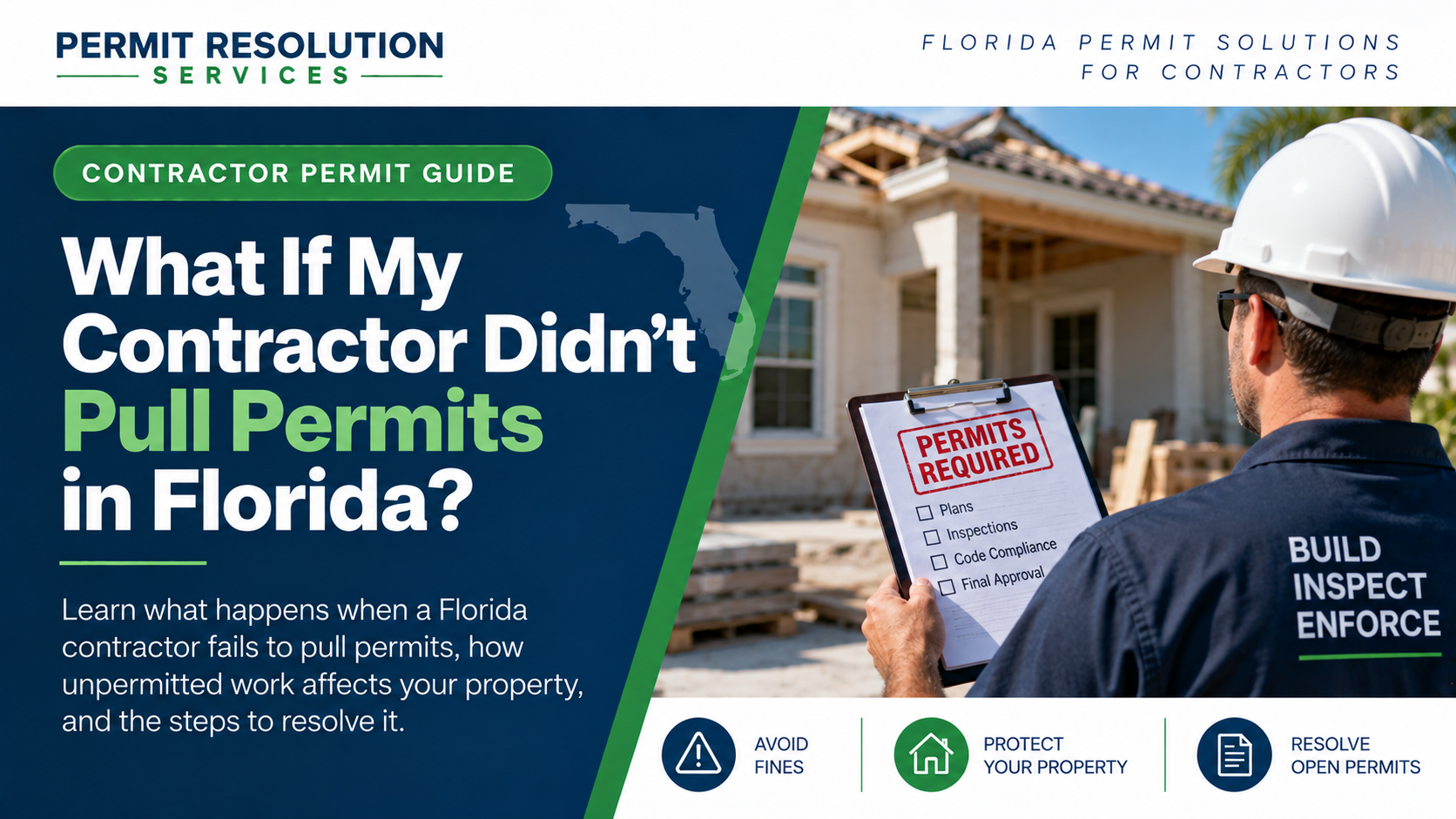 What If My Contractor Didn’t Pull Permits in Florida?