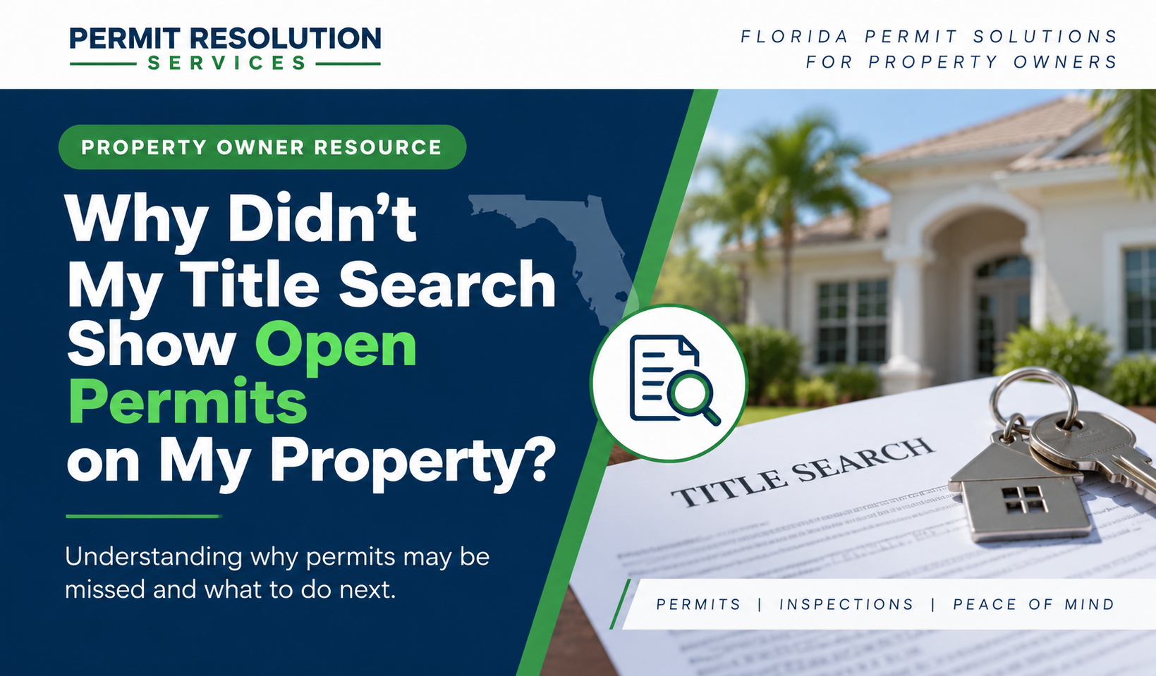 Why Didn't My Title Search Show Open Permits in Florida?