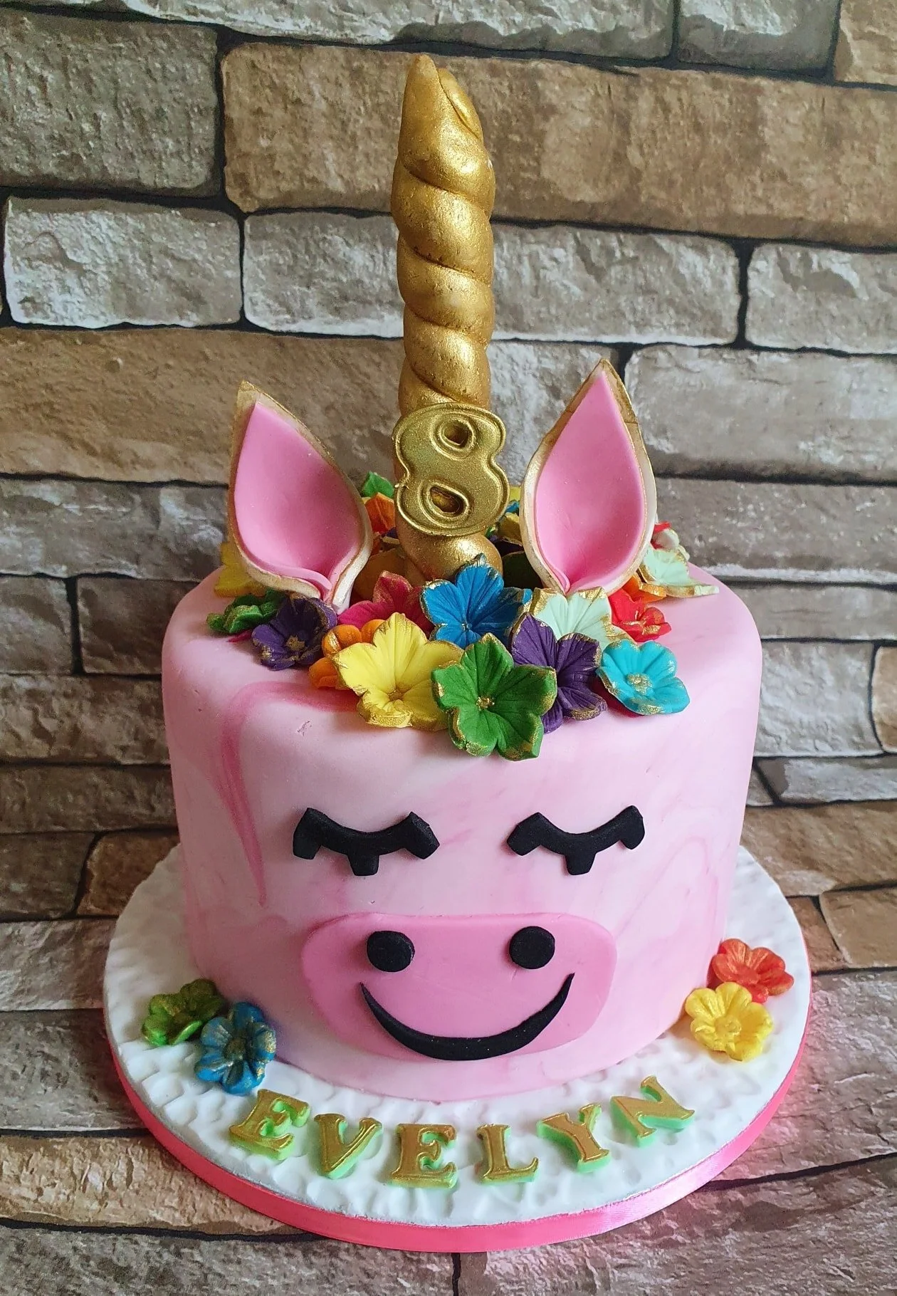 Unicorn cake custom in margate thanet by merely jane's cakes