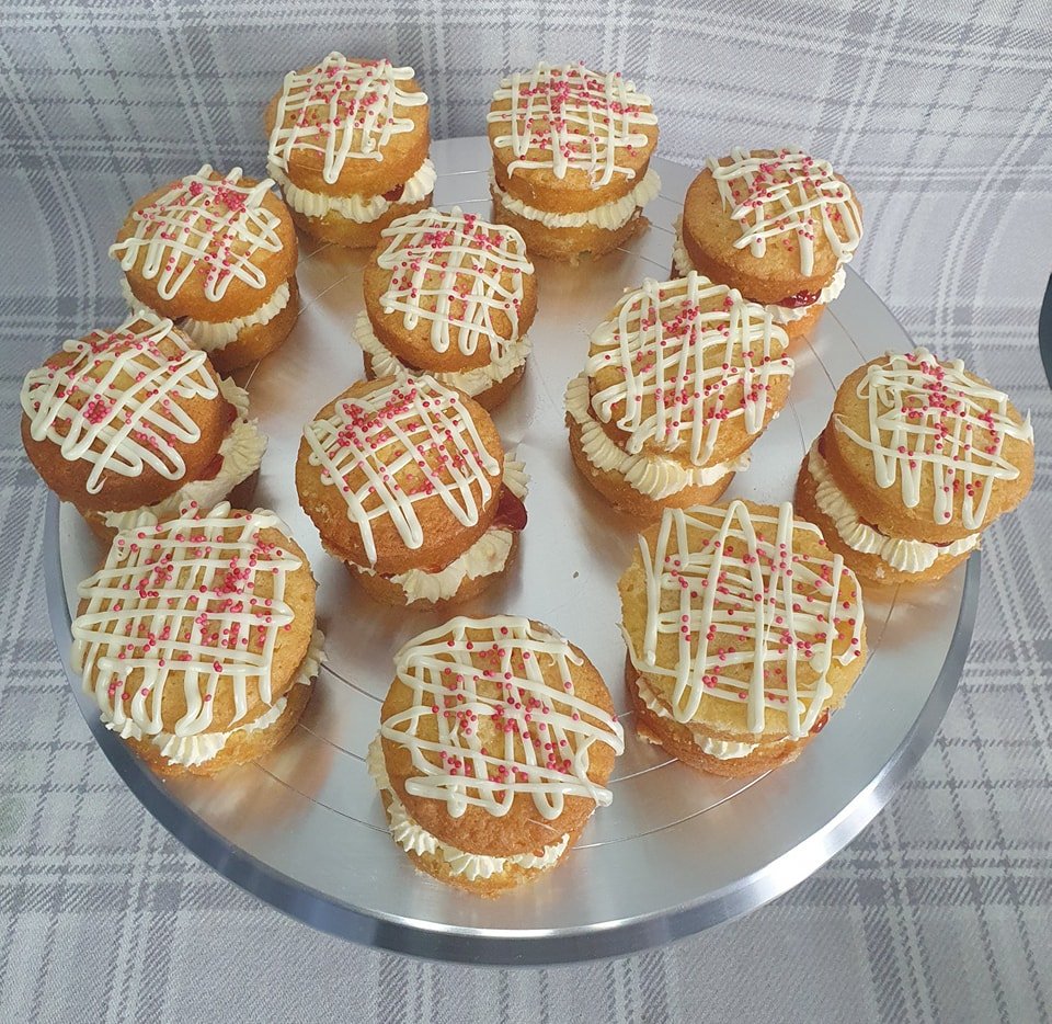 double decker custom cupcakes Merely Jane's Cakes Margate