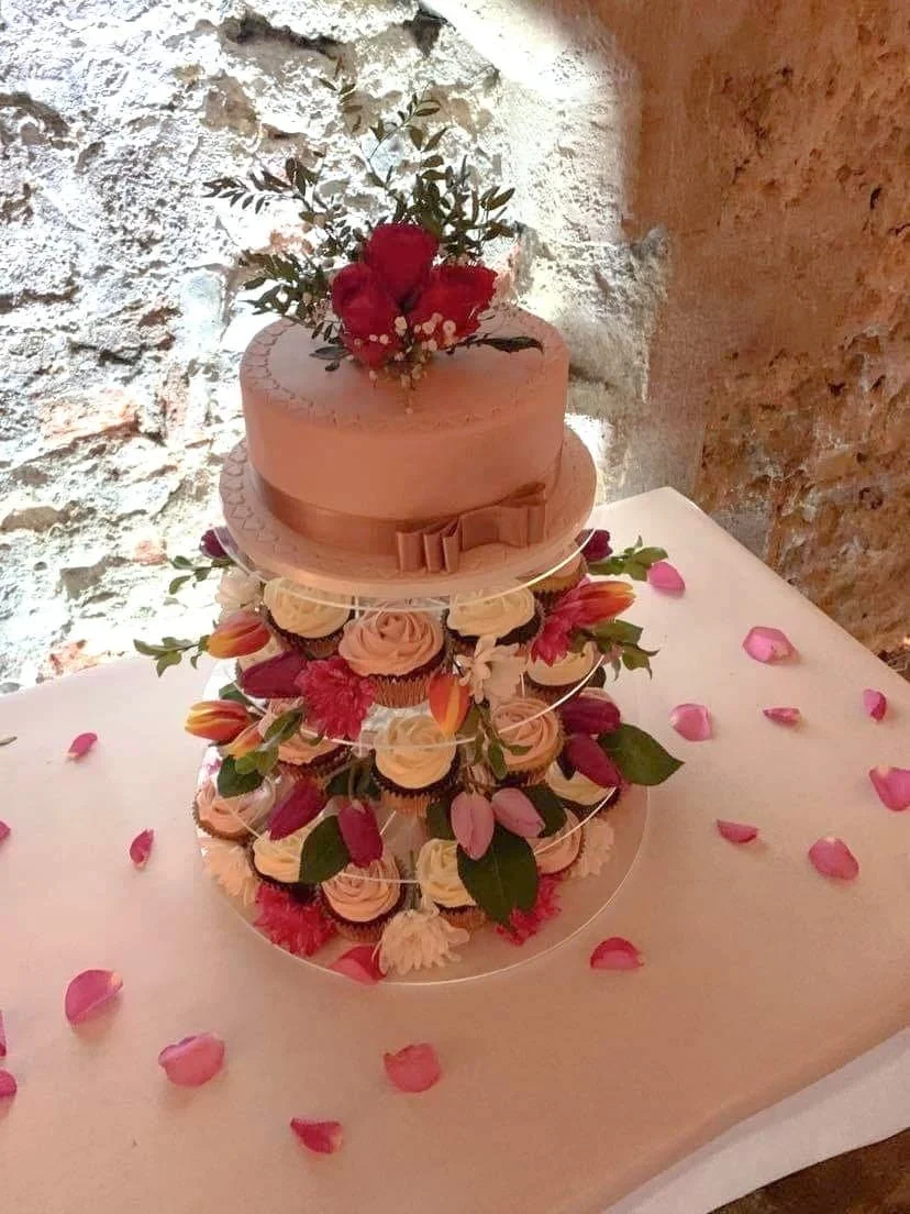 cupcake tower custom wedding cake margate thanet merely jane's cakes