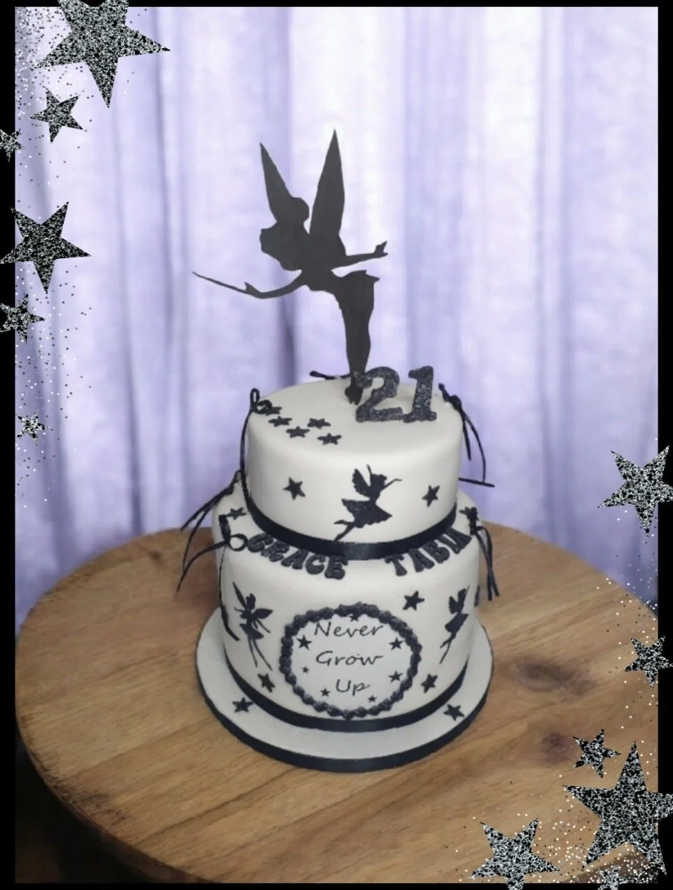 pixie 21st birthday cake Merely Janes Cakes