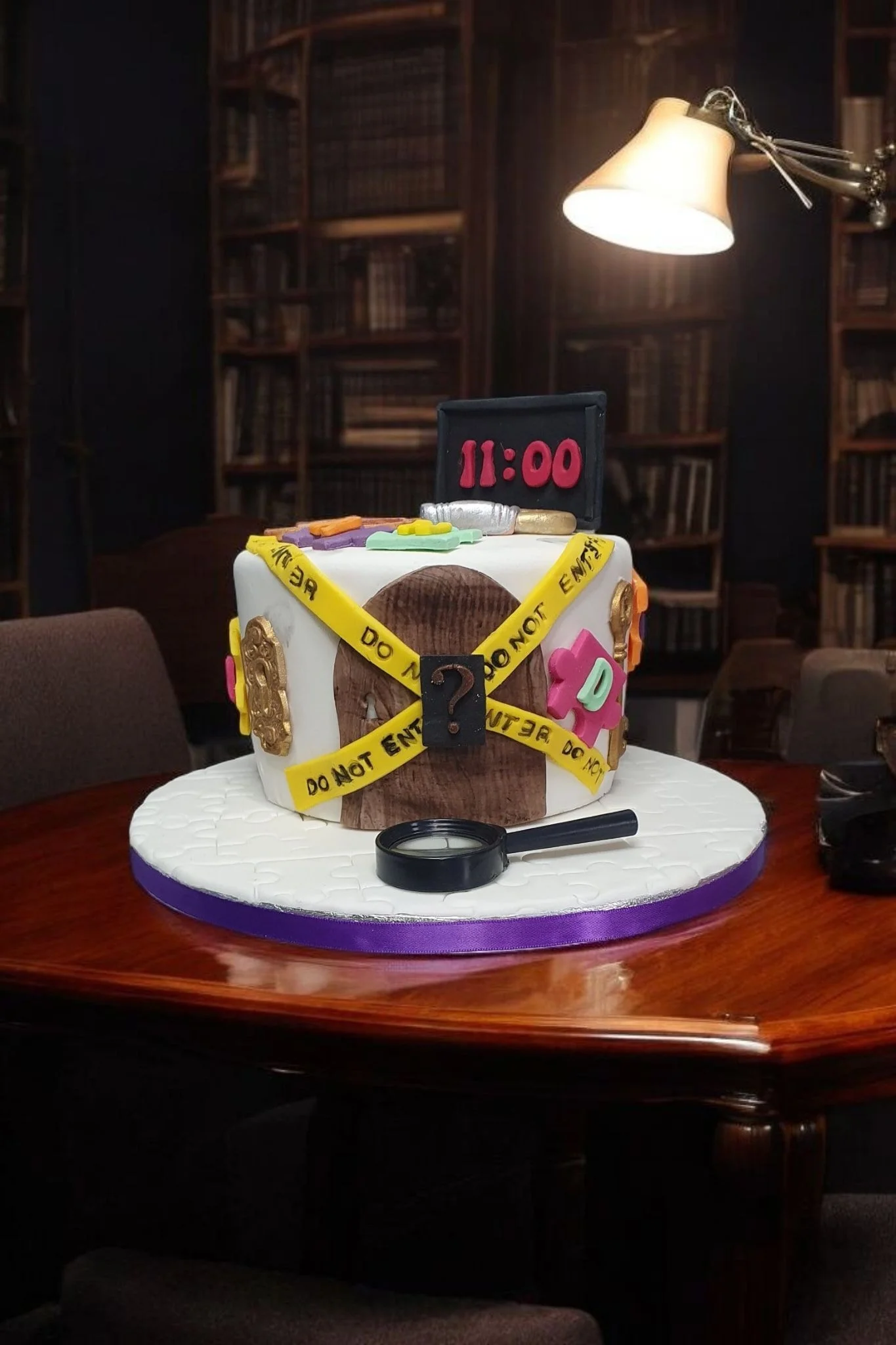 detective birthday cake Merely Janes Cakes