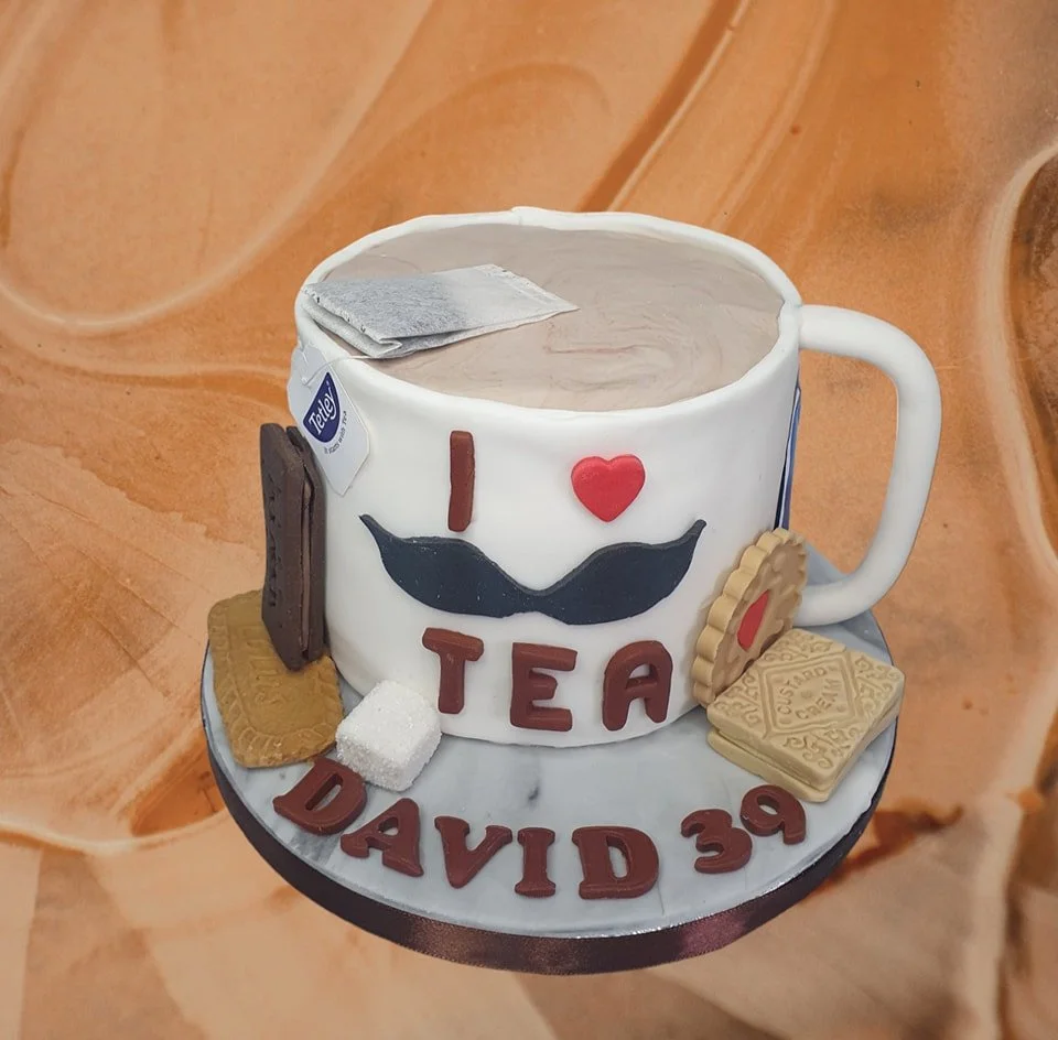 tea mug custom cake merely jane's cakes