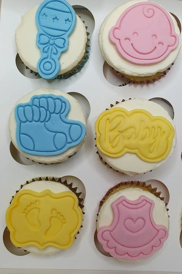 baby custom cupcakes Merely Jane's Cakes Margate