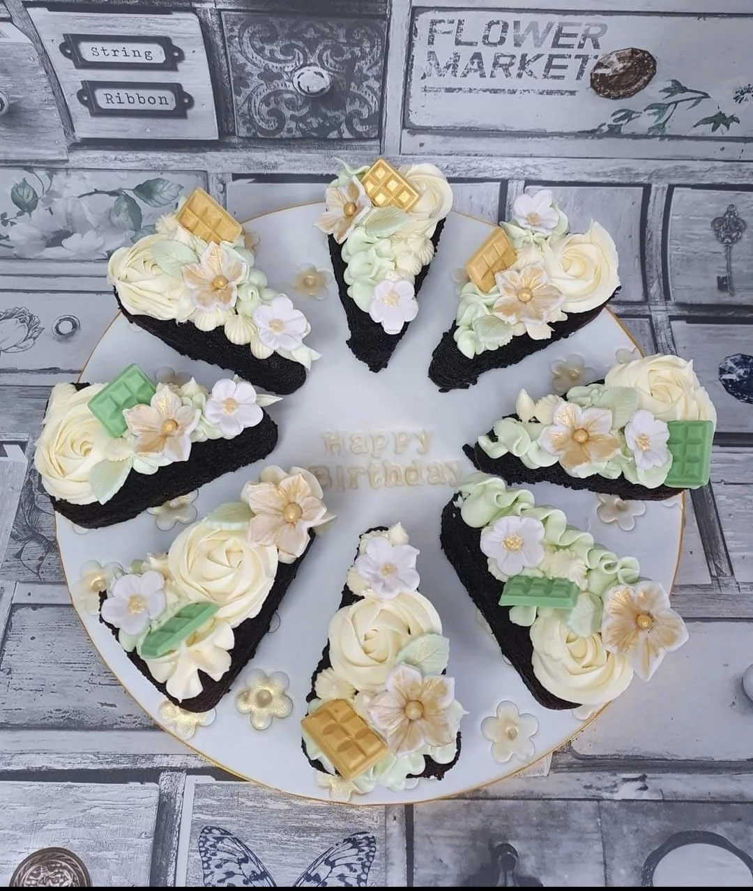 cake slice cupcakes custom cupcakes Merely Jane's Cakes Margate