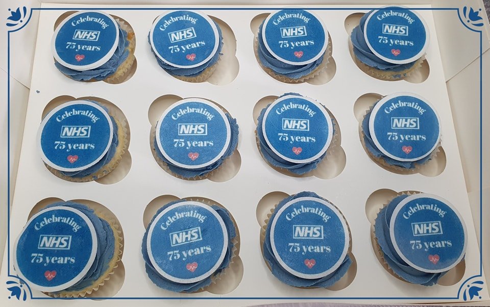 NHS custom cupcakes Merely Jane's Cakes Margate