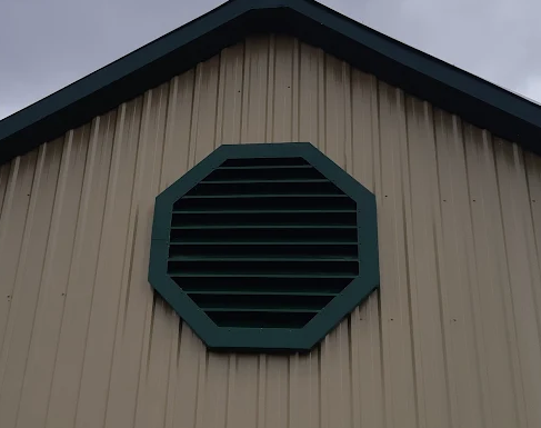 Octagon gable vent
