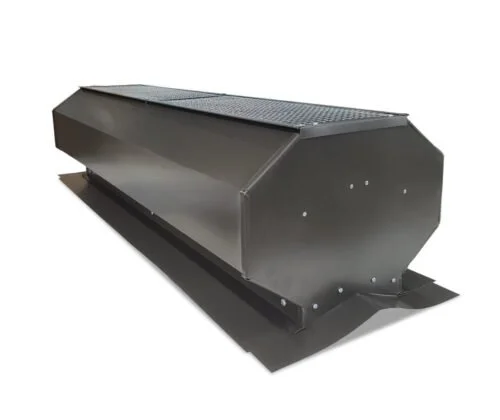4 ft open top ridge vent