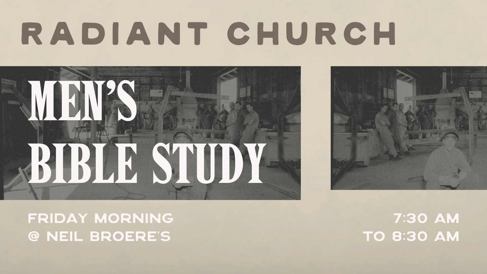 Men's Bible Study