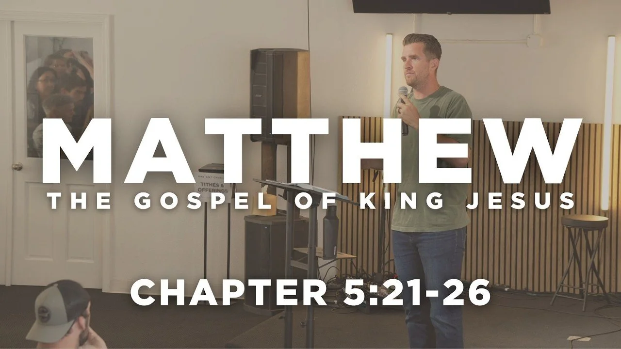 Anger | Matthew 5:21–26 | Sermon on the Mount