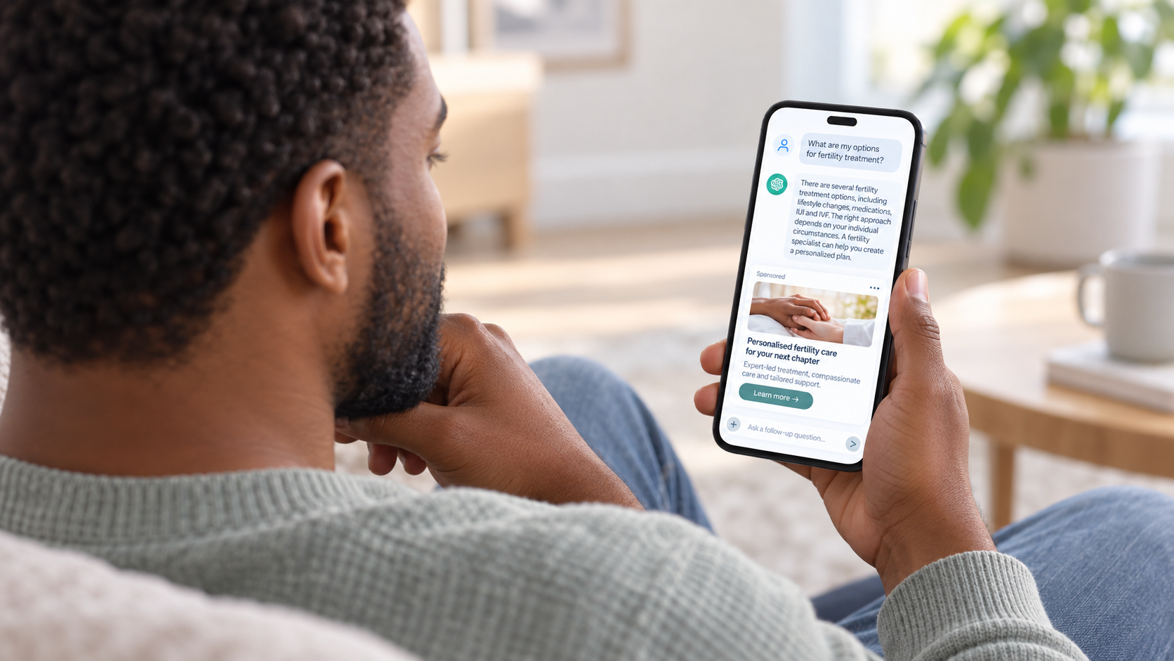 ChatGPT has started including advertising — so what might this mean for fertility treatment?