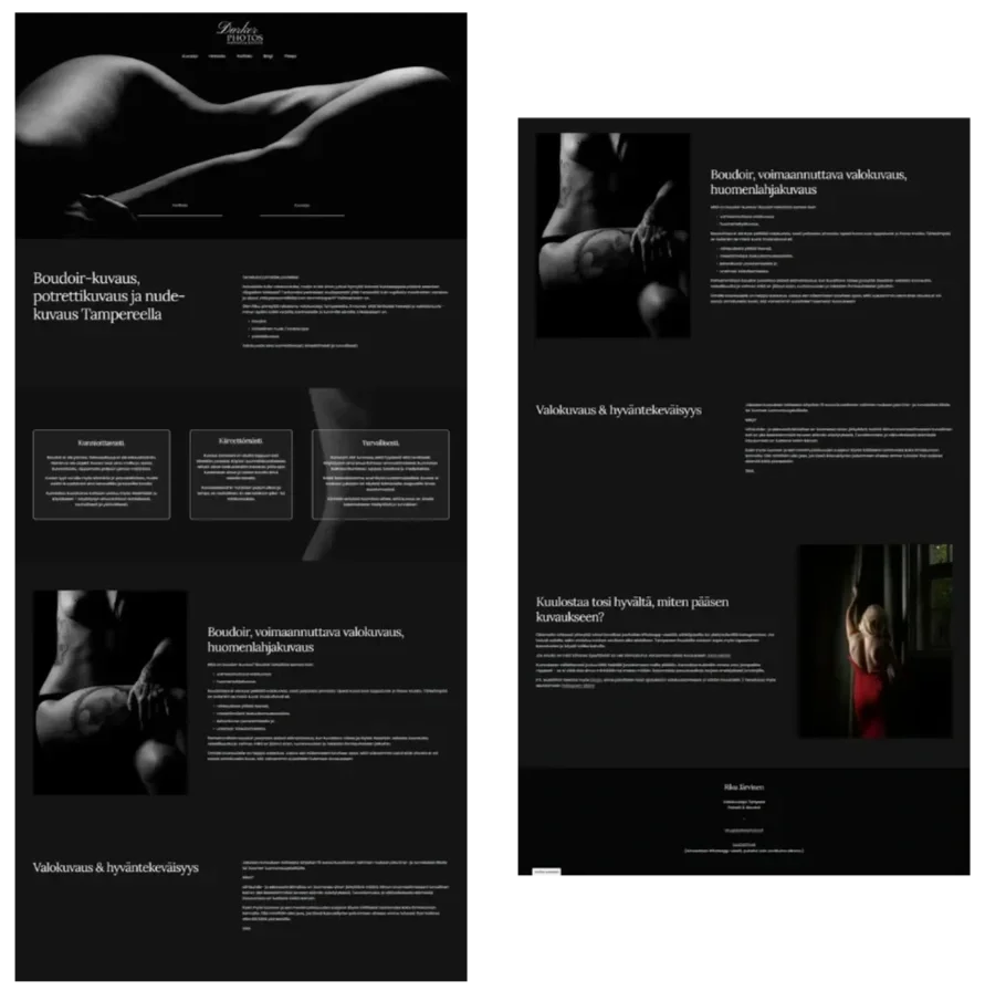 Kuva Darker Photos verkkosivuista.