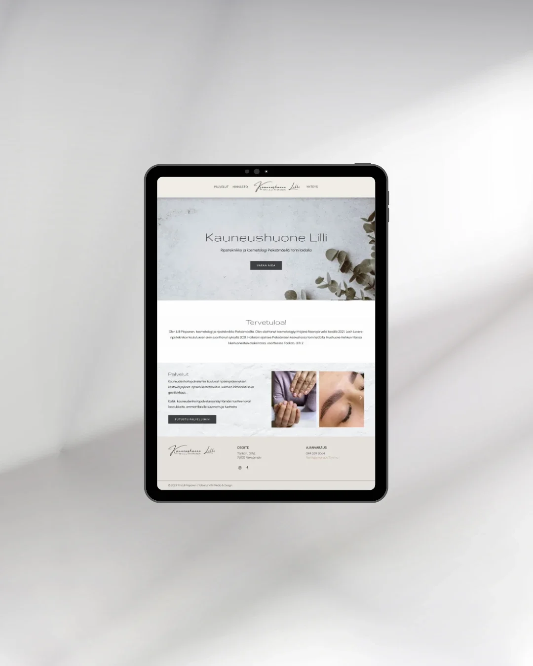 kauneushuone-lilli-verkkosivut-kosmetologille.webp