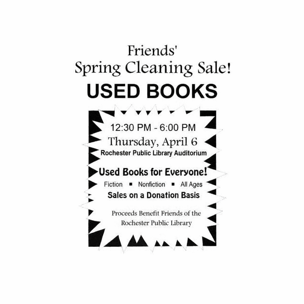 2006 - Friends were holding up to 5 large sales per year to get rid of excess bookstore inventory