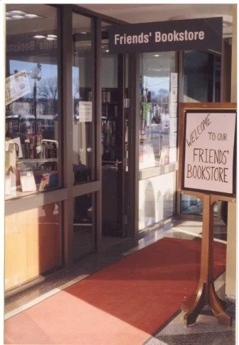1995 - Friends Bookstore is opened in the new library 