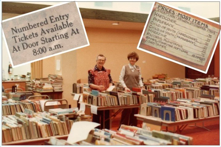 1970s Book Sales in the JC Penney building