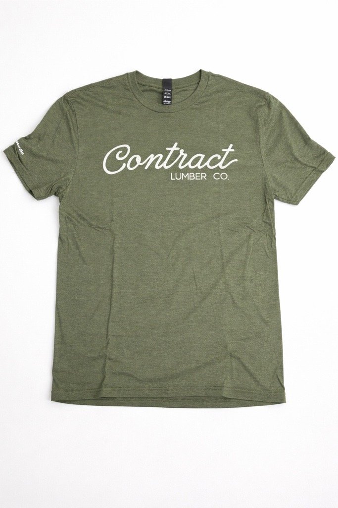 Contract Lumber Co. Script Tee