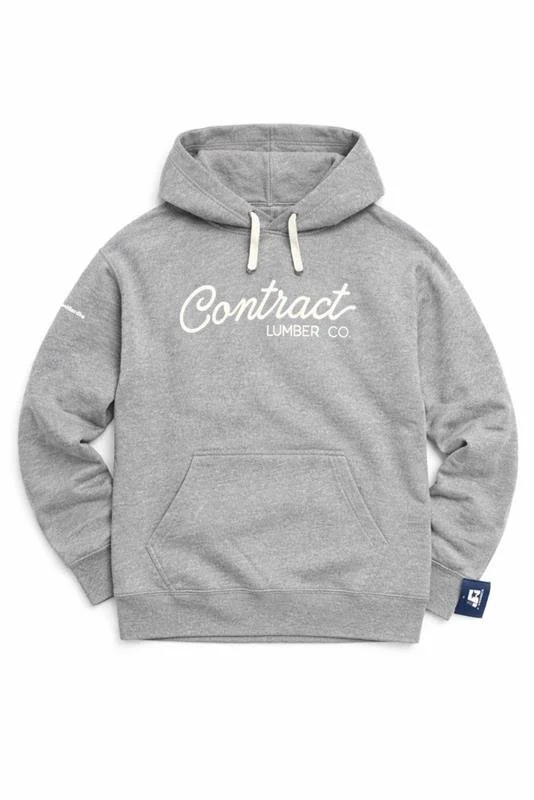 Contract Lumber Co. Gray Hoodie