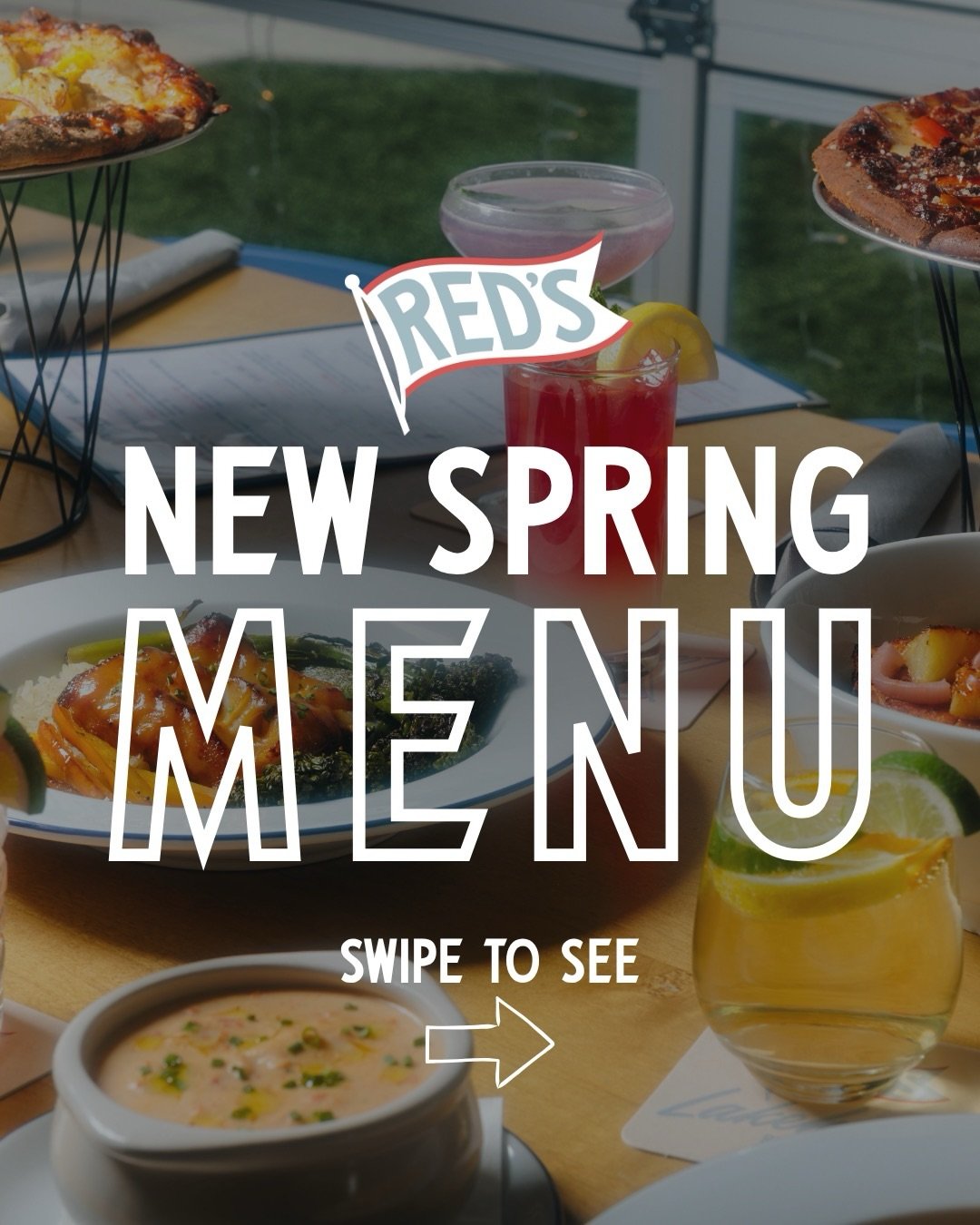 🌿🍽️ Spring has arrived at Red&rsquo;s - and so has our new menu! 

We&rsquo;ve added a lineup of fresh dishes and yes&hellip; a few fan favorites are back! Chicken Paprikash, Red&rsquo;s Brussels, The Bison Smash and Hot Honey Whipped Feta to name 