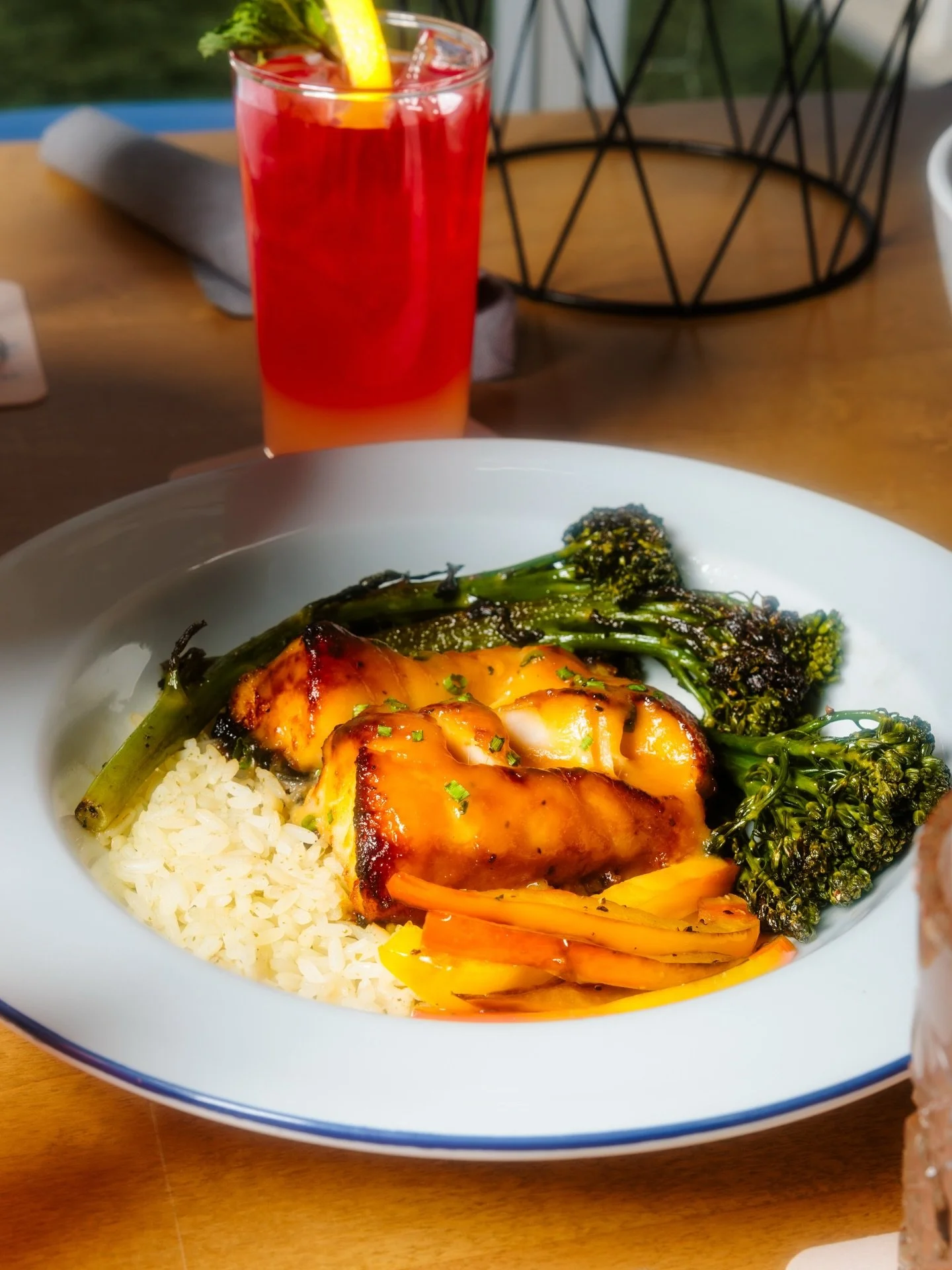 If you try one thing off the new spring menu, make it this 🐟 

Our Misoyaki Black Cod - sweet miso, sake, and mirin, caramelized to a golden finish, served with broccolini and cilantro lime rice. 

We&rsquo;re obsessed and honestly you will be too.