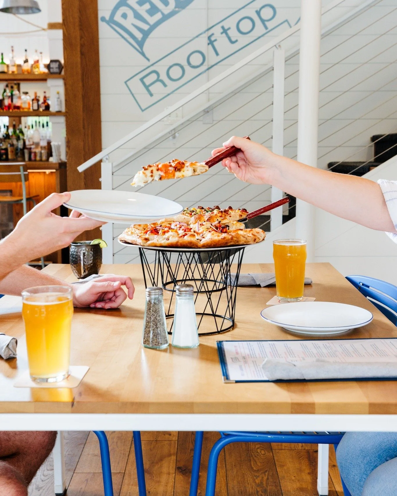 June is HERE and so are we 🙌

We're OPEN today 11am&ndash;9pm. Come start your week with something good.

🍺 Happy Hour kicks off at 2PM (Mon&ndash;Thu)
$10 Lakehouse Cocktails &middot; $6 Drafts &middot; $5 Wine &middot; $4 Canned Beer

📍 Red's La