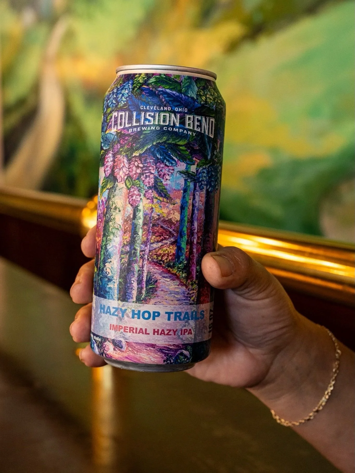 The artist behind our walls is coming in for a pint 🎨🍺

@eileen_dorsey_studio painted the mural inside Flannery&rsquo;s and now she&rsquo;s back Thursday, June 18th, 6&ndash;8PM for a signing event. 

Sip on a Hazy Hop Trails, a seasonal Imperial H