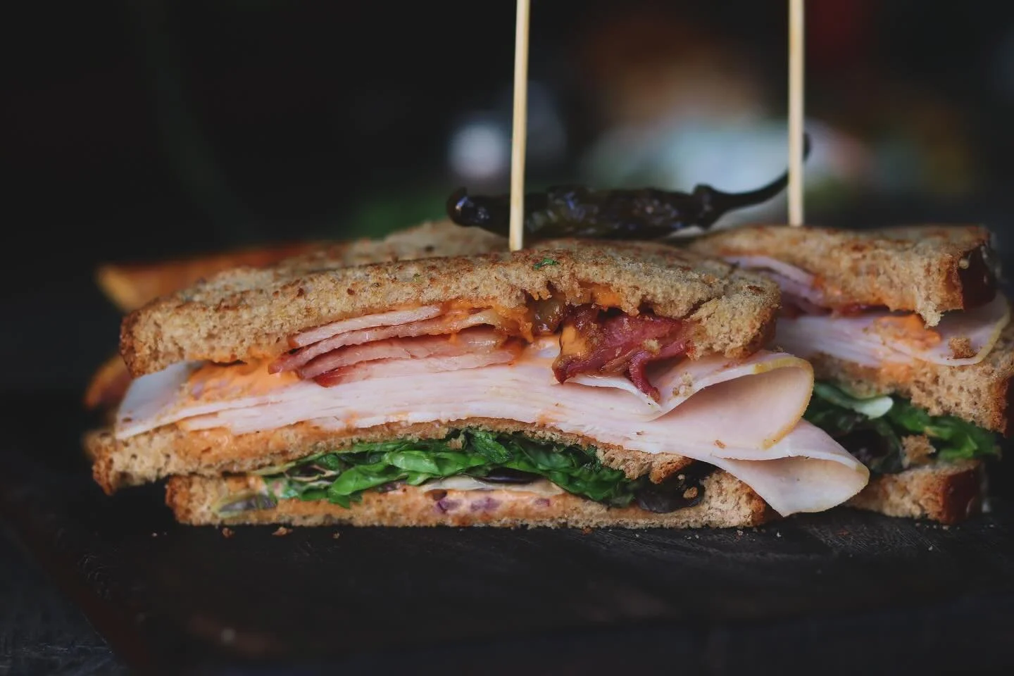 We are BLT sandwich club 🥪🥓🤠 we love classics around the world! We adopt the dish &amp; we create a delcielo version making it healthier and savory.

We make our own bread 🍞 and salsas and we source our vegetables from local &amp; organic produce