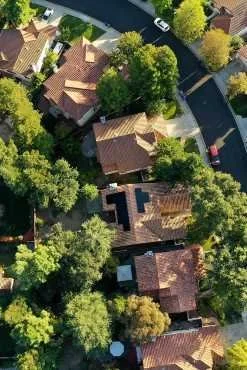 New build residential housing development