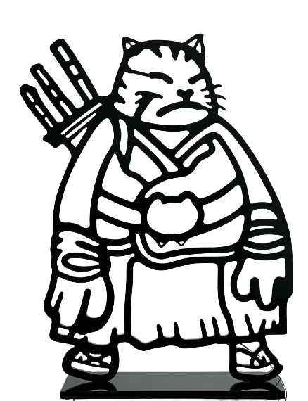 Samuraicat Prowess: Luminous Blade Sketch