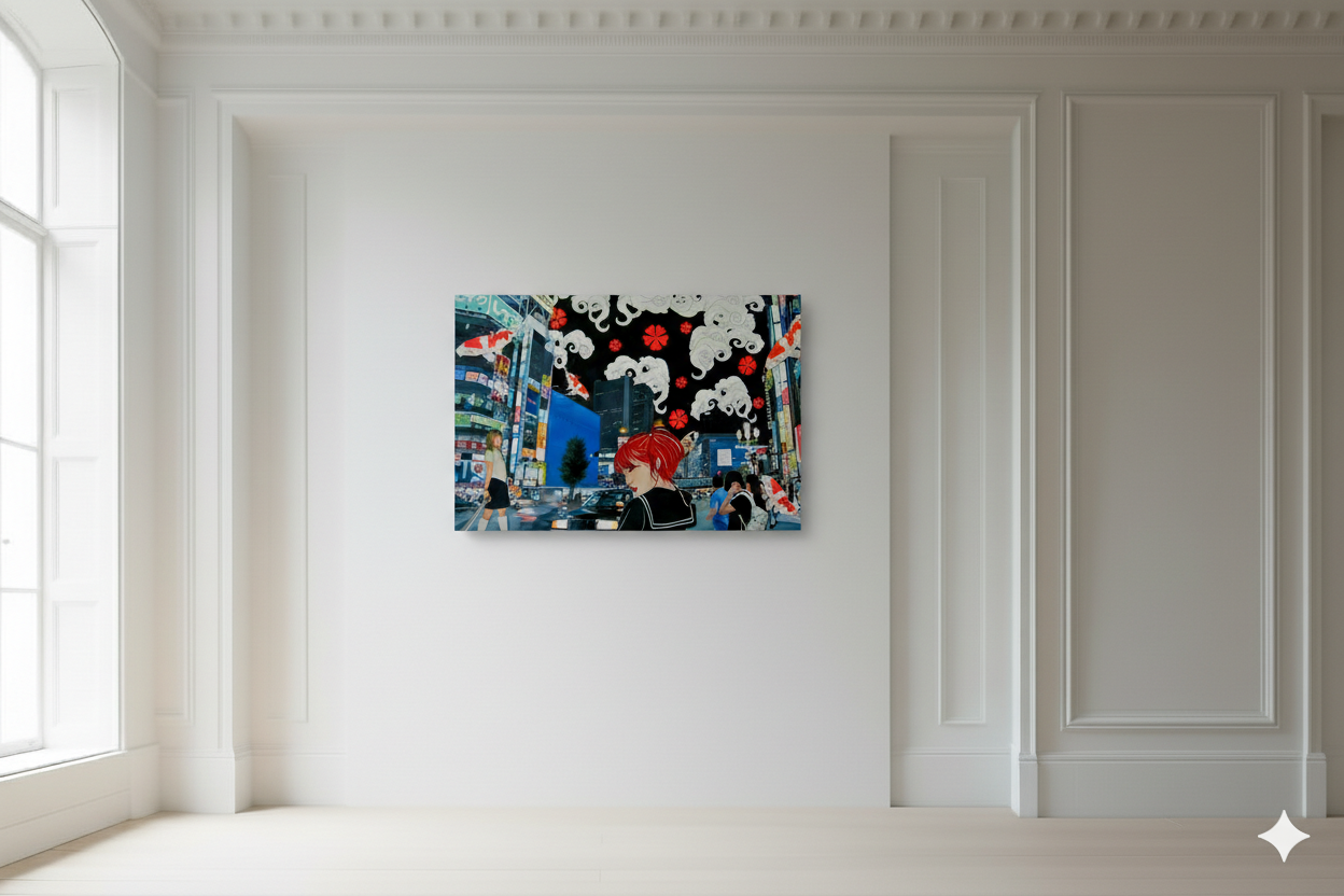 Crossing Echoes: Schoolgirls beneath Tokyo’s Battle Sky