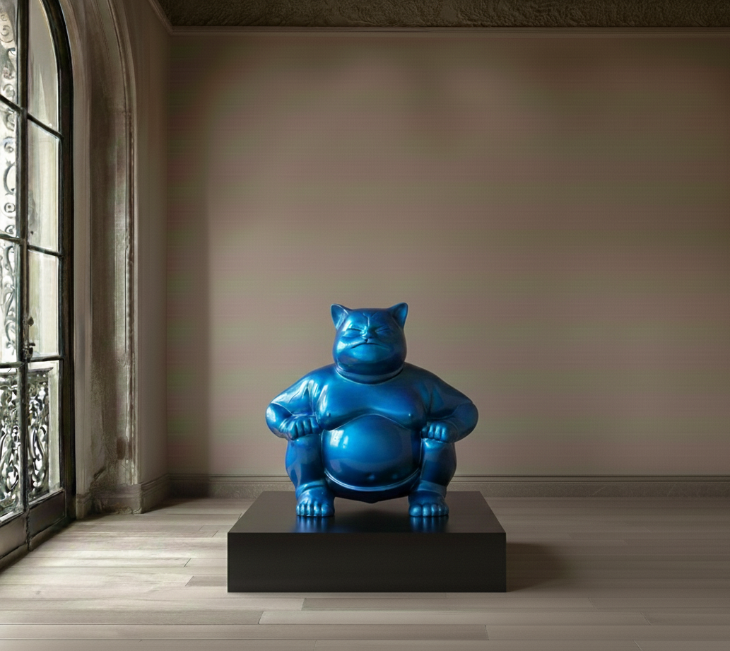 Elegant Sumocat: Blue Dance and Battles of Balance 