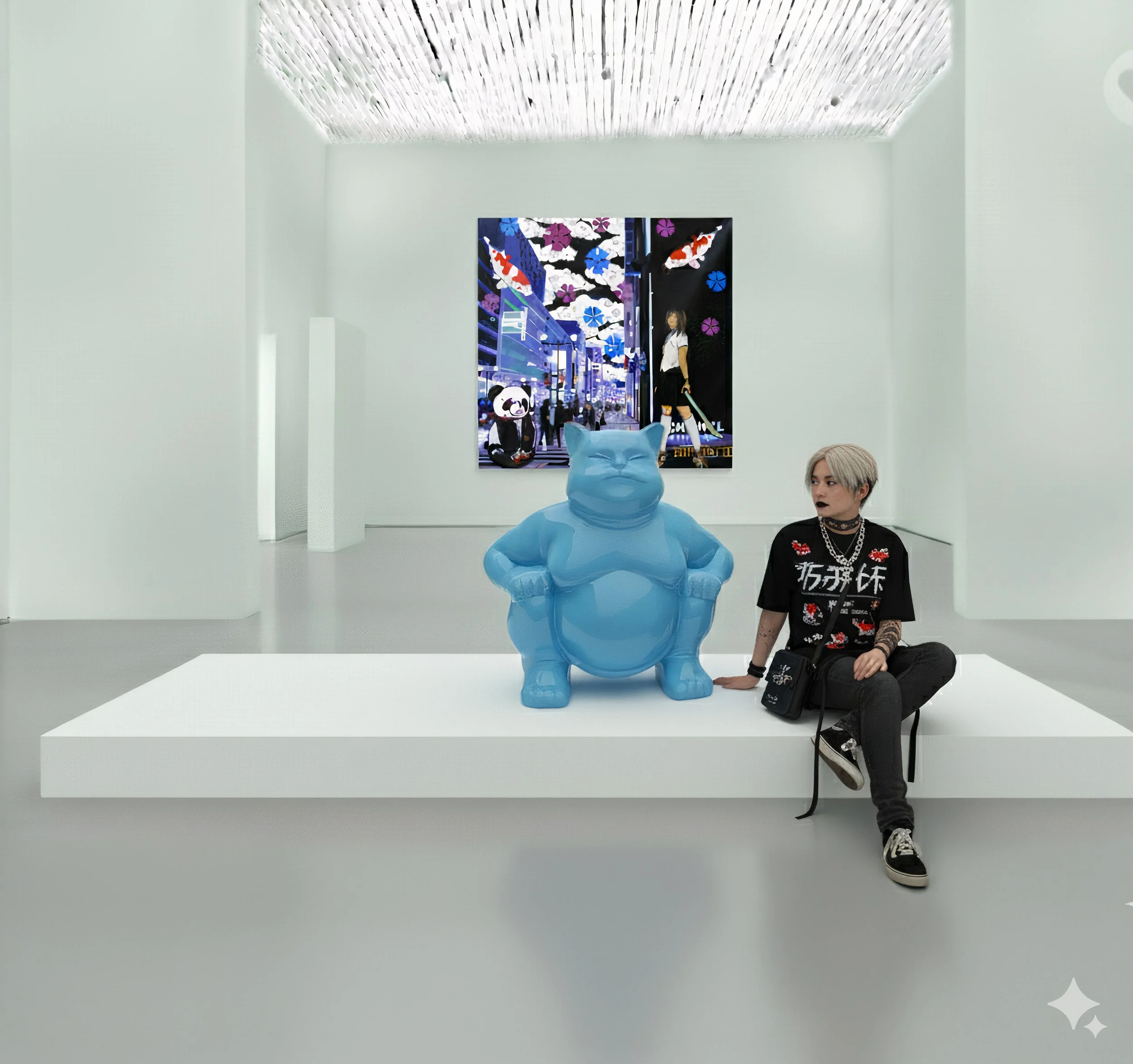 Elegant Sumocat: Azur Dance and Battles of Balance