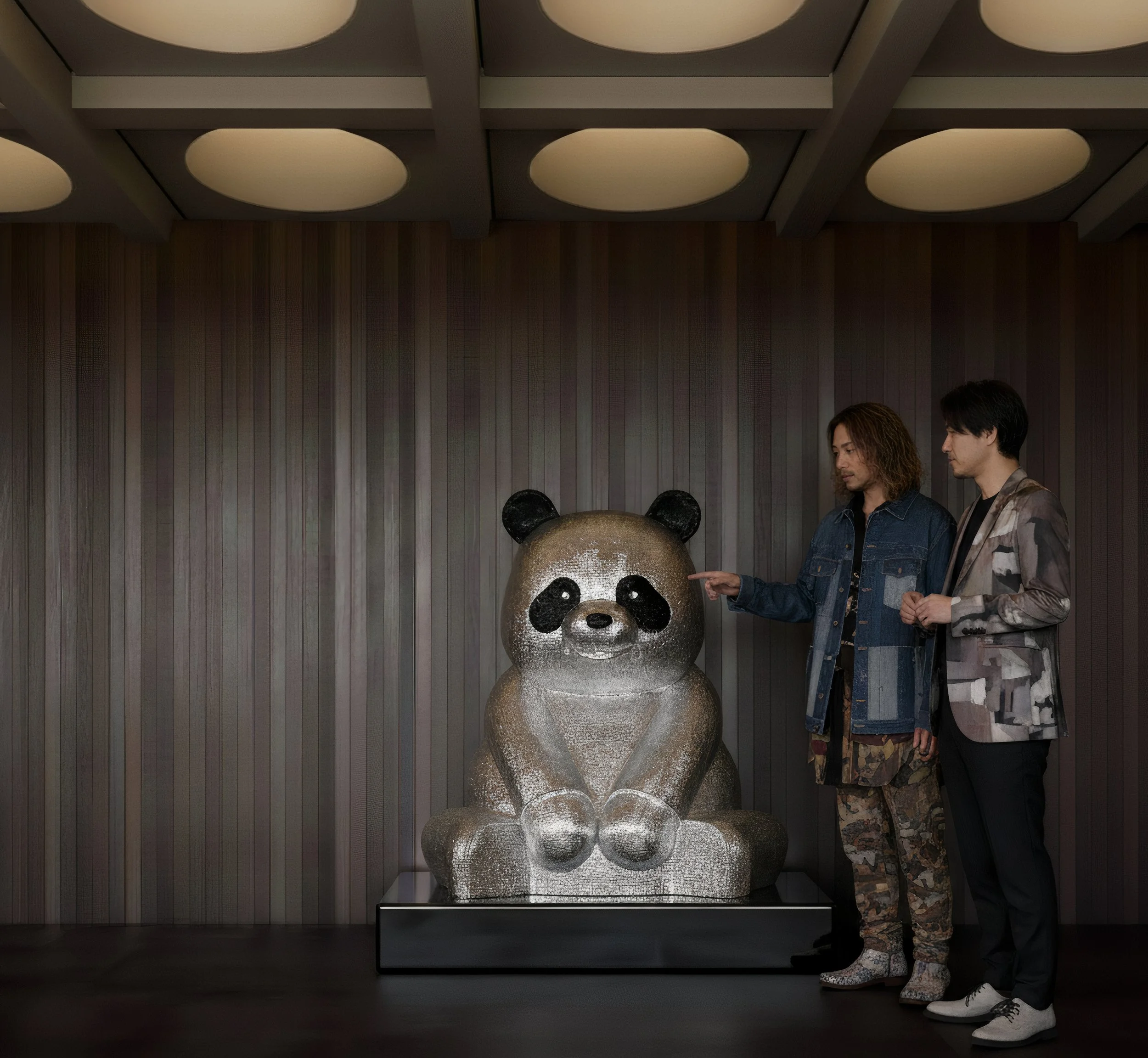 A Pandasan’s Lustrous Charm: Argentum Radiance